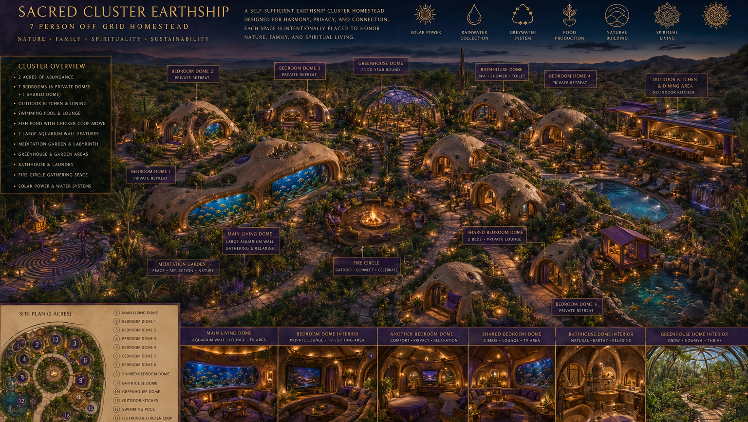 Building Our Self-Sufficient Family Village photo