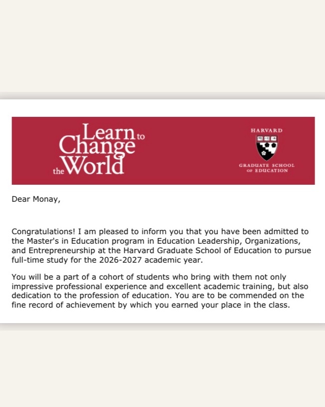 From Lewisham to Harvard: Support Monay’s Journey campaign photo, 6 of 7