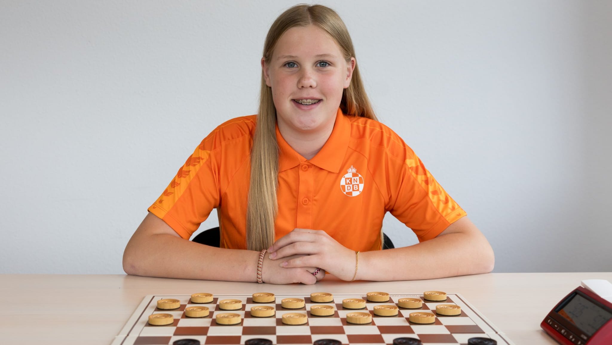 WJK Dammen, Chantal gaat naar China voor deelname! photo