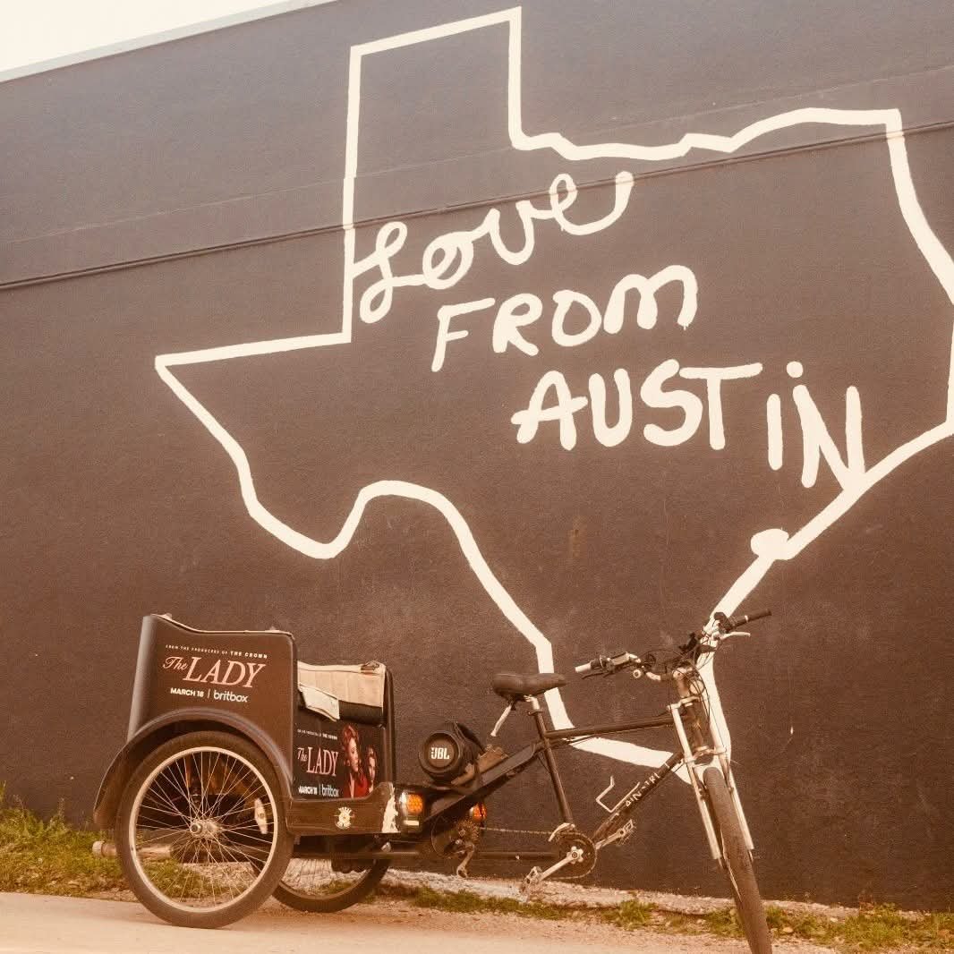 Austin's New Pedicab Company WooRides campaign photo, 2 of 8
