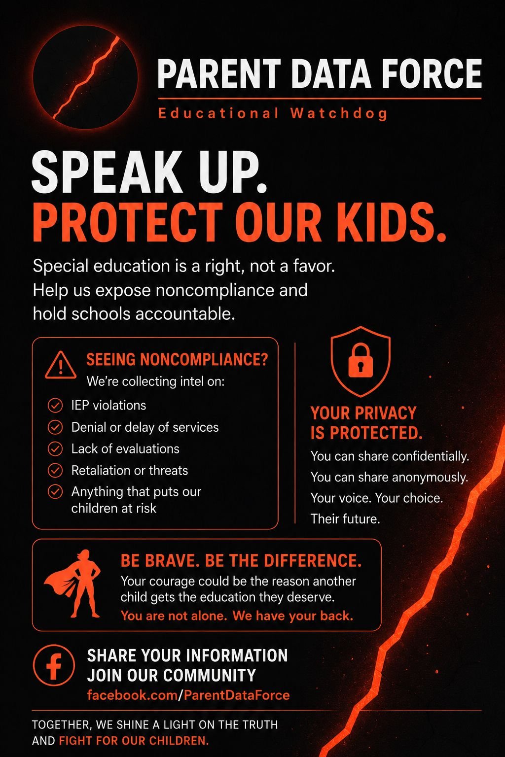 Support Parent Data Force Advocacy campaign photo, 2 of 5