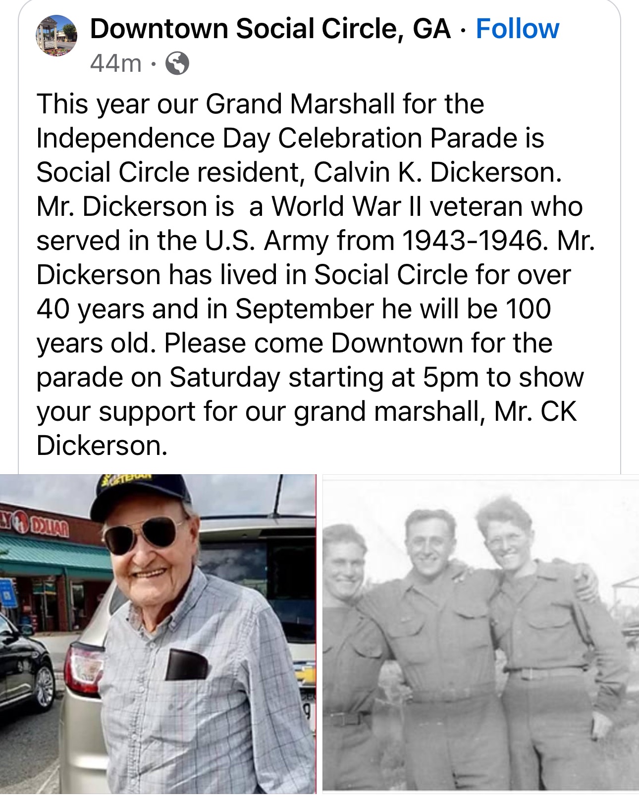 Honor CK: WWII Veteran’s Funeral Fund campaign photo, 4 of 8
