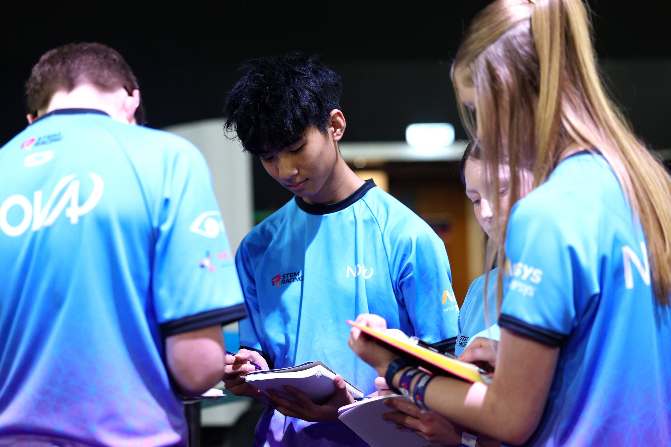 Team NOVA compete in the Aramco STEM Racing World Finals 26 campaign photo, 2 of 7