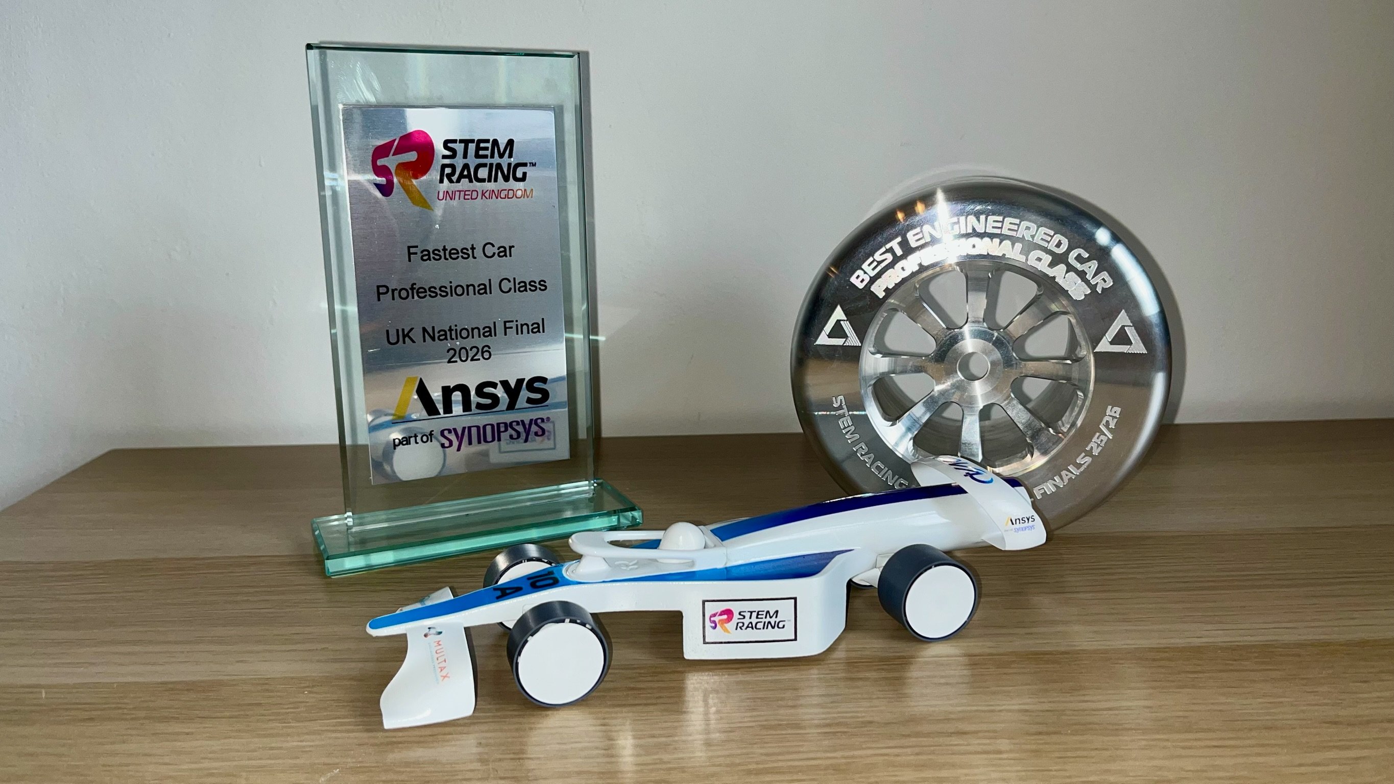 Team NOVA compete in the Aramco STEM Racing World Finals 26 campaign photo, 5 of 7