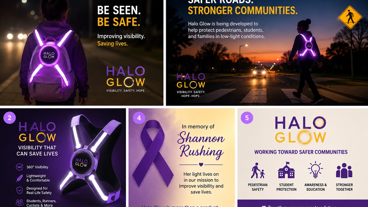 Help Bring Halo Glow Community Safety Initiative to Life photo