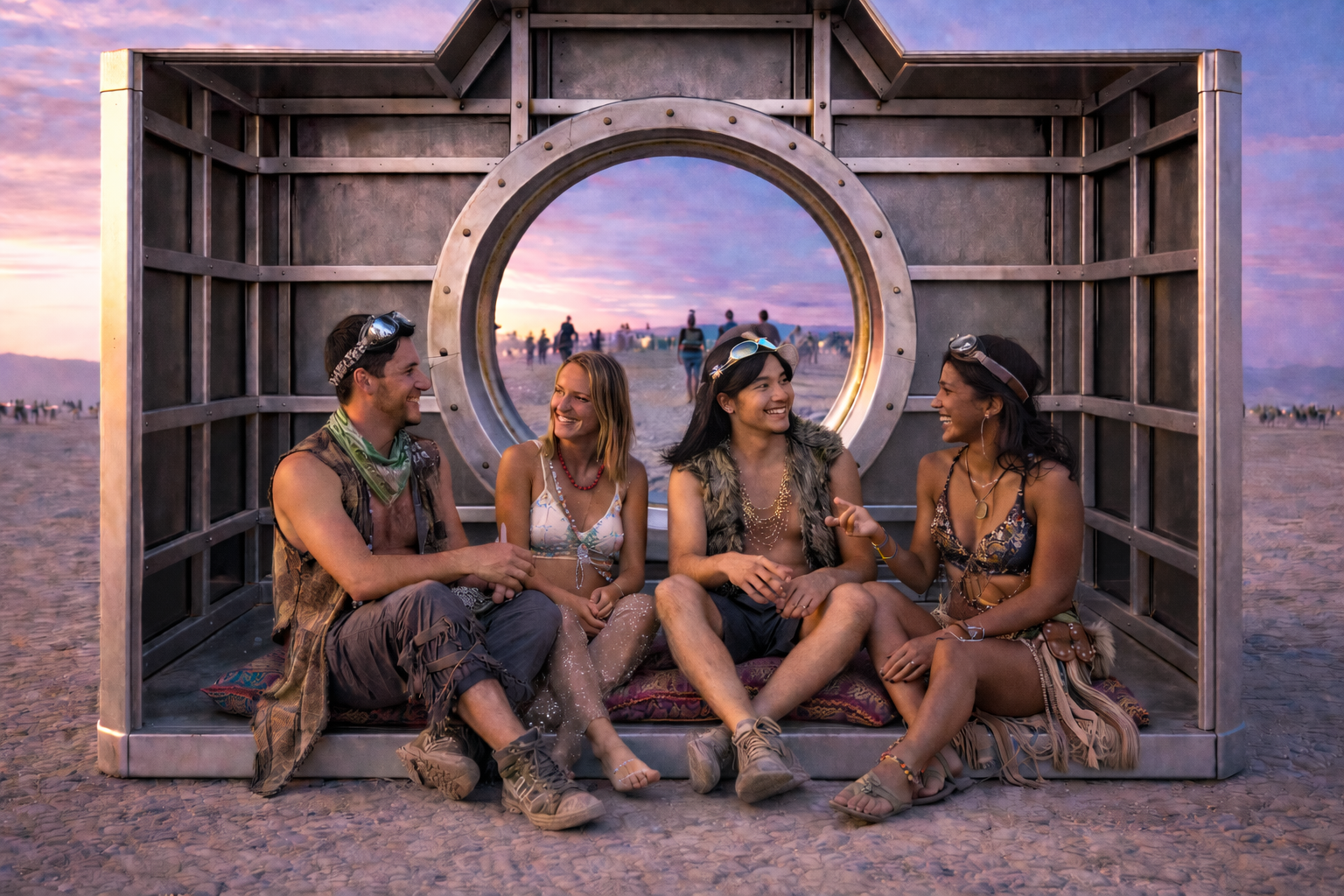 Bringing 'Dreams Never Get Old' to Burning Man campaign photo, 4 of 5