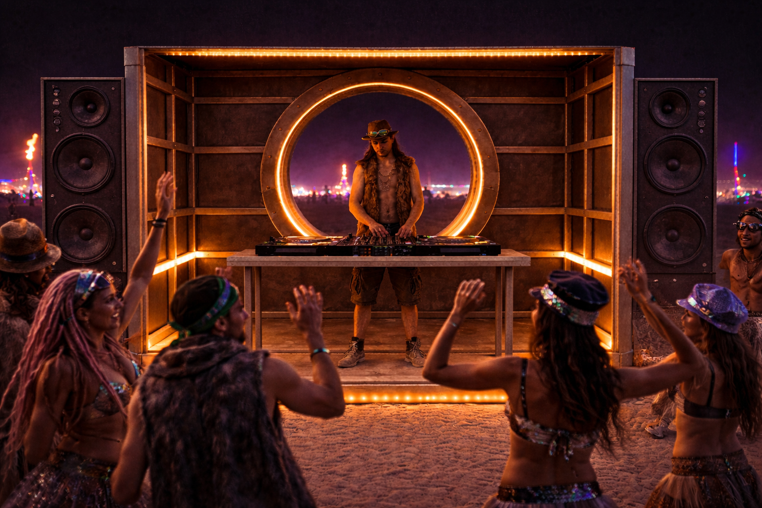 Bringing 'Dreams Never Get Old' to Burning Man campaign photo, 2 of 5