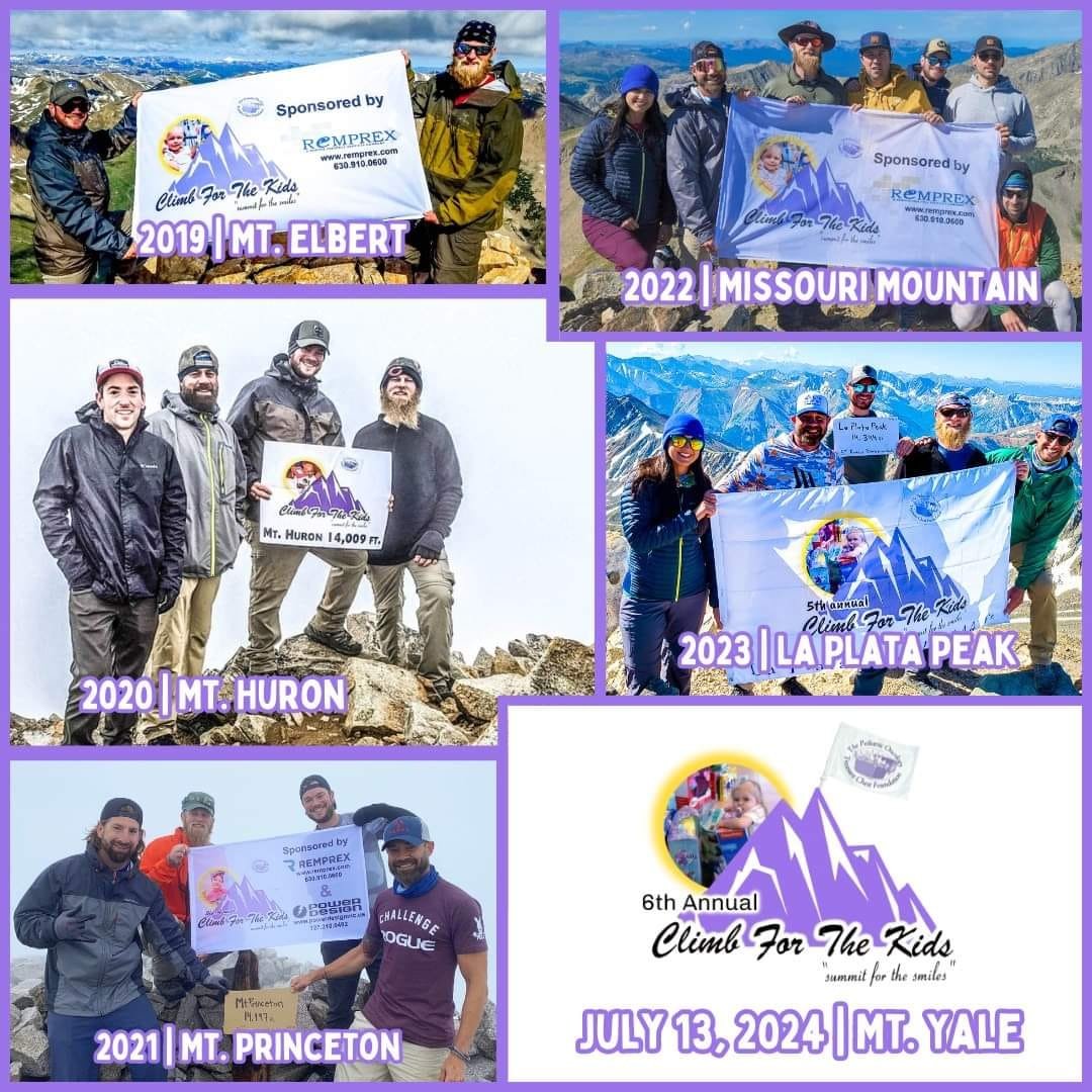 Help us "Climb for the Kids" and "Summit for the Smiles!" campaign photo, 7 of 7