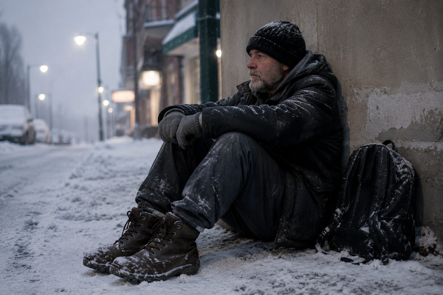 Step Out of The Cold campaign photo, 4 of 5
