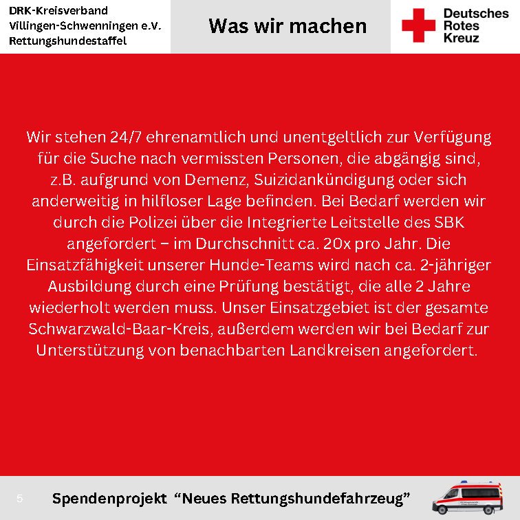 Dringend neues Rettungshundefahrzeug benötigt campaign photo, 5 of 8