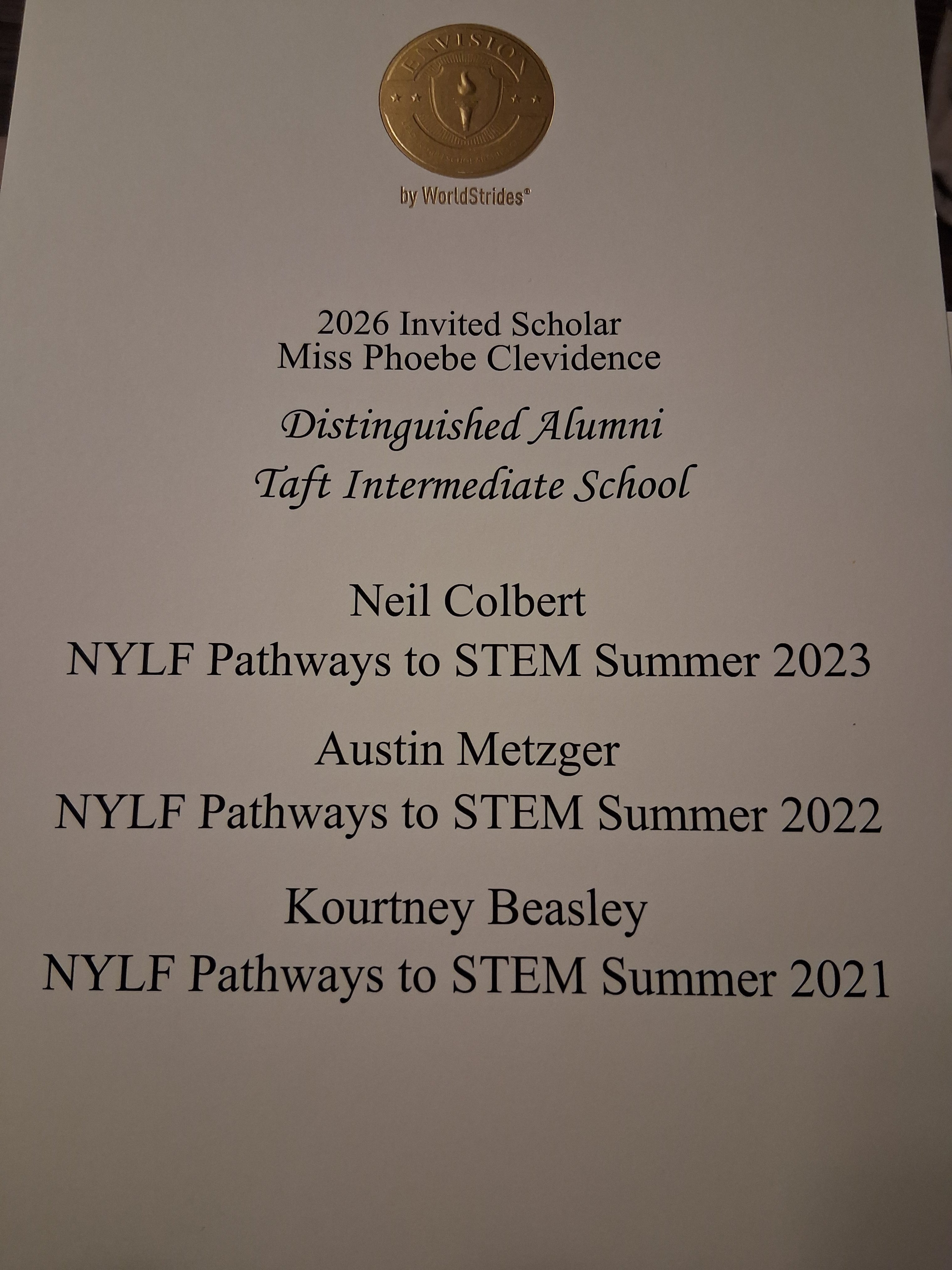 Support Phoebe's STEM Journey to Ohio State campaign photo, 2 of 5