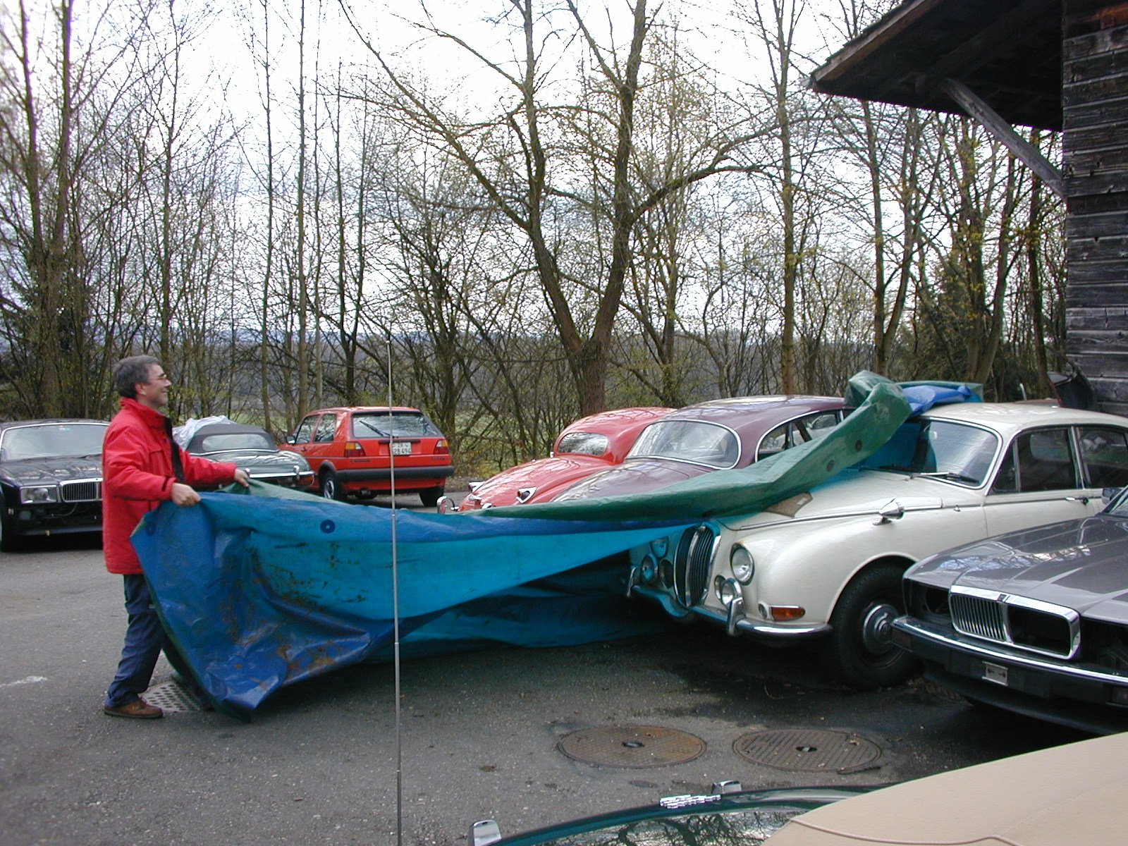 Restoring Andrew Waugh´s Jaguar campaign photo, 2 of 8