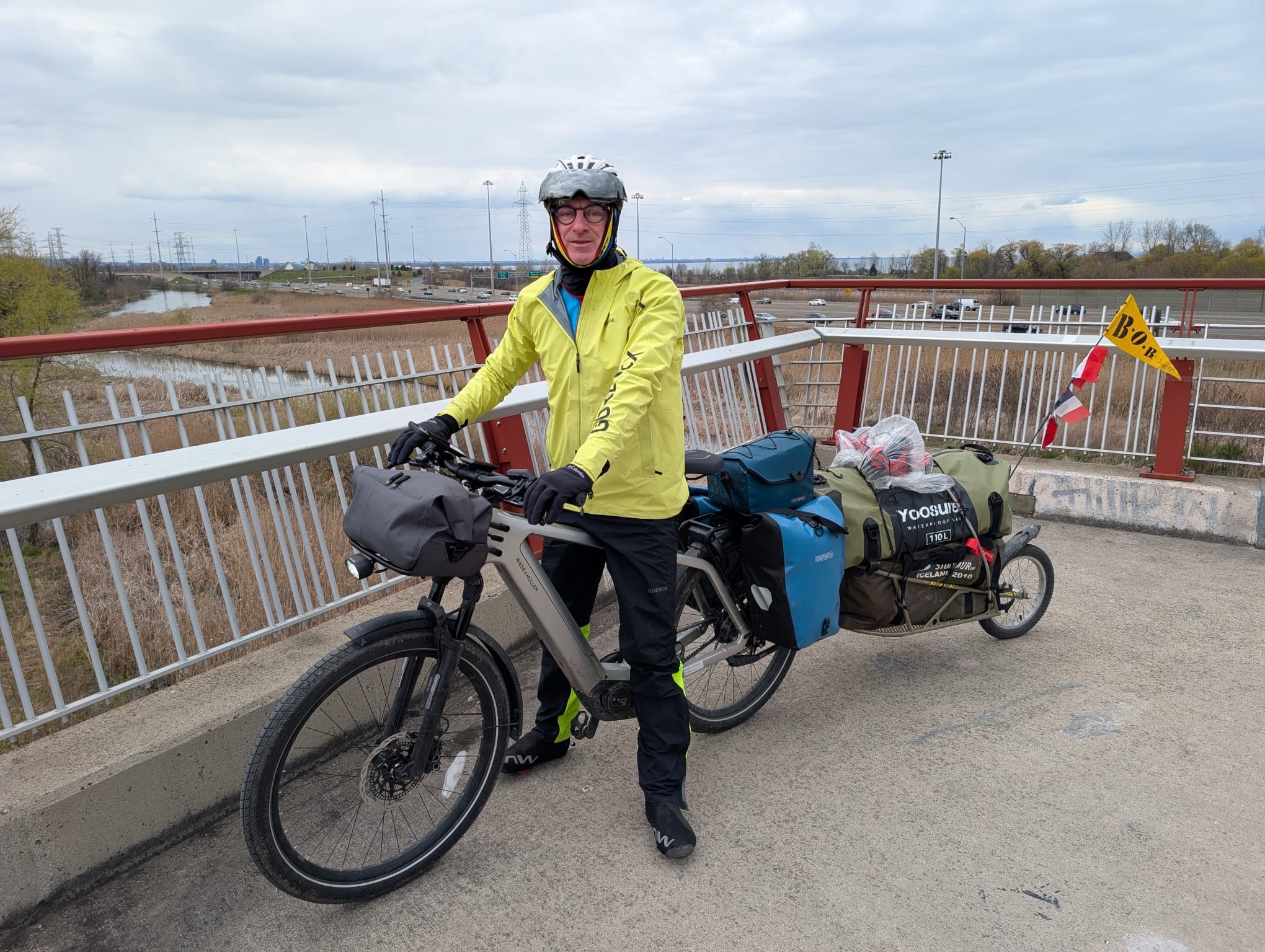 Eric Bikes The World For Cancer campaign photo, 5 of 8