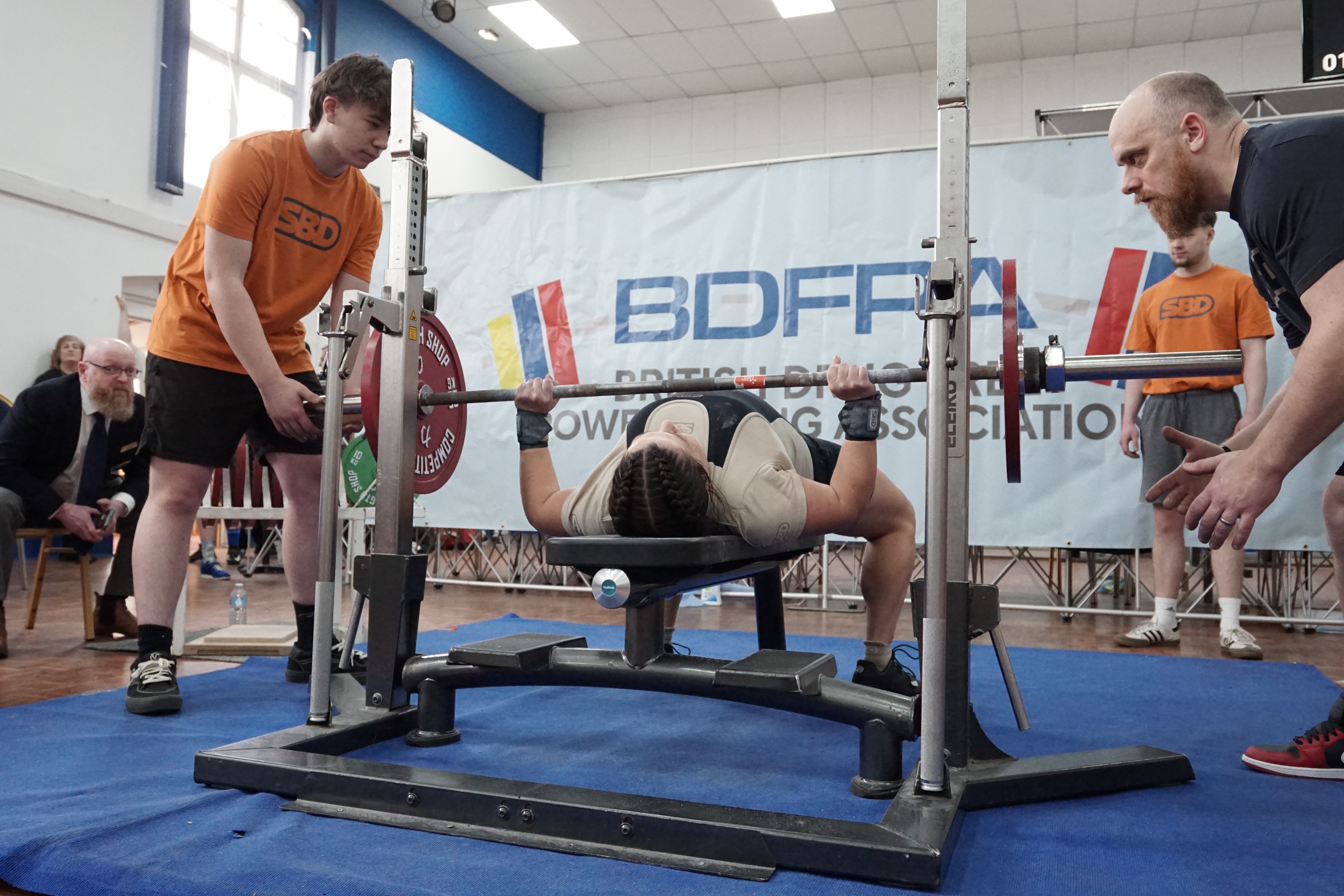 Bench pressing my way to Belgium, 2026! campaign photo, 2 of 8