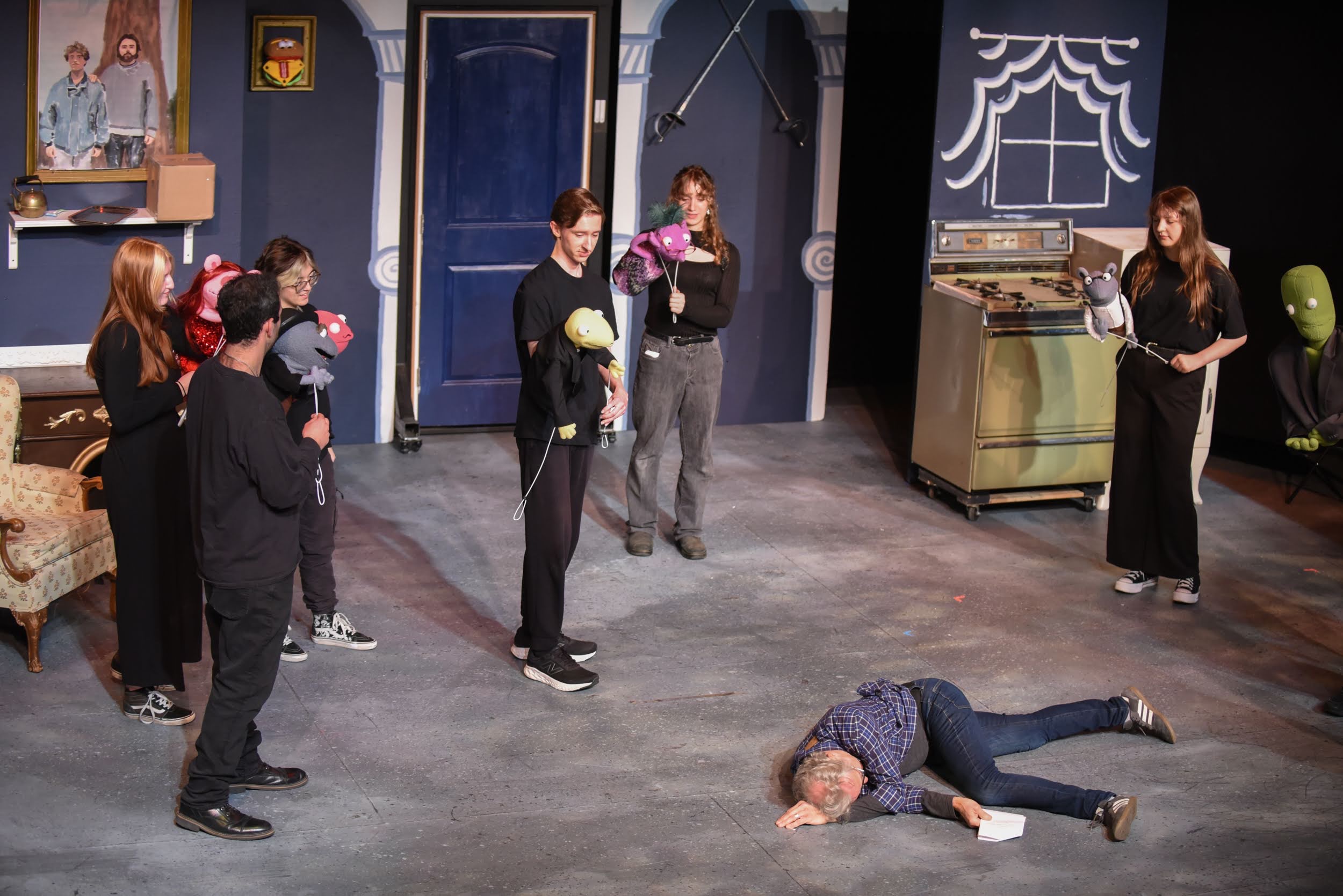 Help fund our fringe puppet show, A Murder Most Felt! campaign photo, 6 of 8