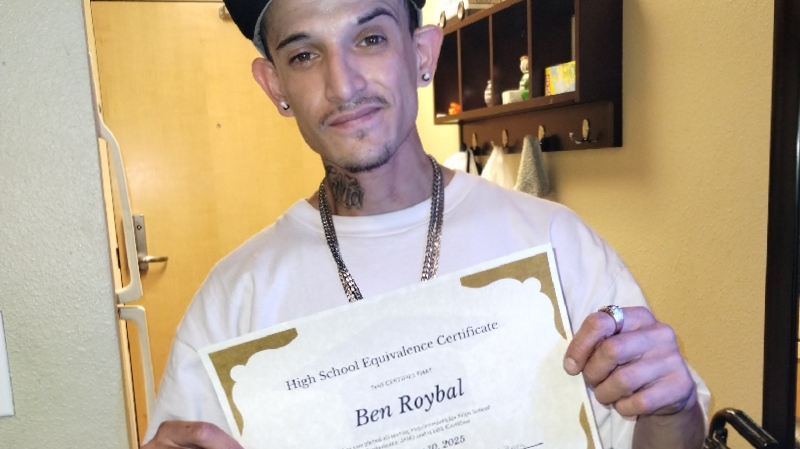Help Us Rebuild Our Lives I recently got my GED photo
