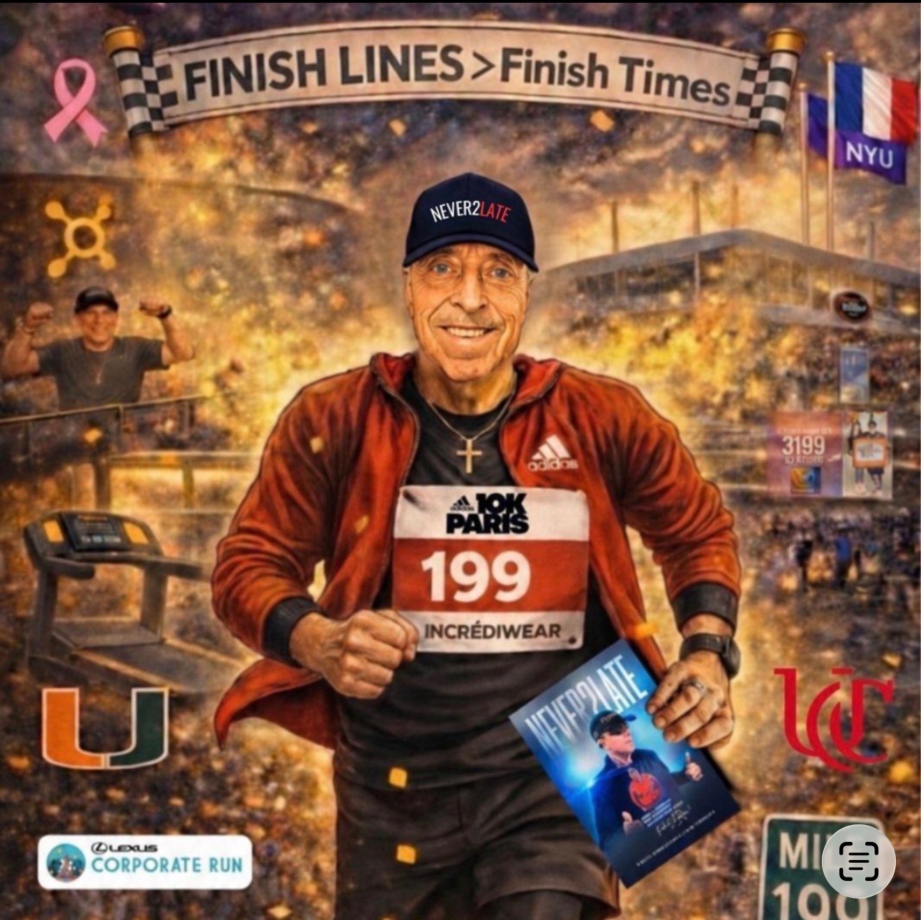 NEVER2LATE: From Surviving Cancer to Running for a Cure campaign photo, 6 of 8