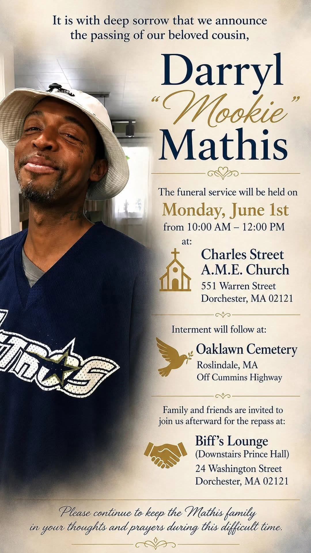 Mathis Support Number Fundraiser by Tahj Mathis : Support for Darryl Mathis Jr.