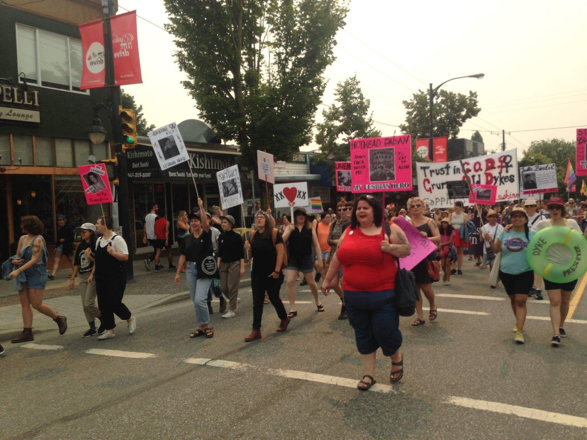 Vancouver Lesbian Collective feminist legal campaign campaign photo, 7 of 8
