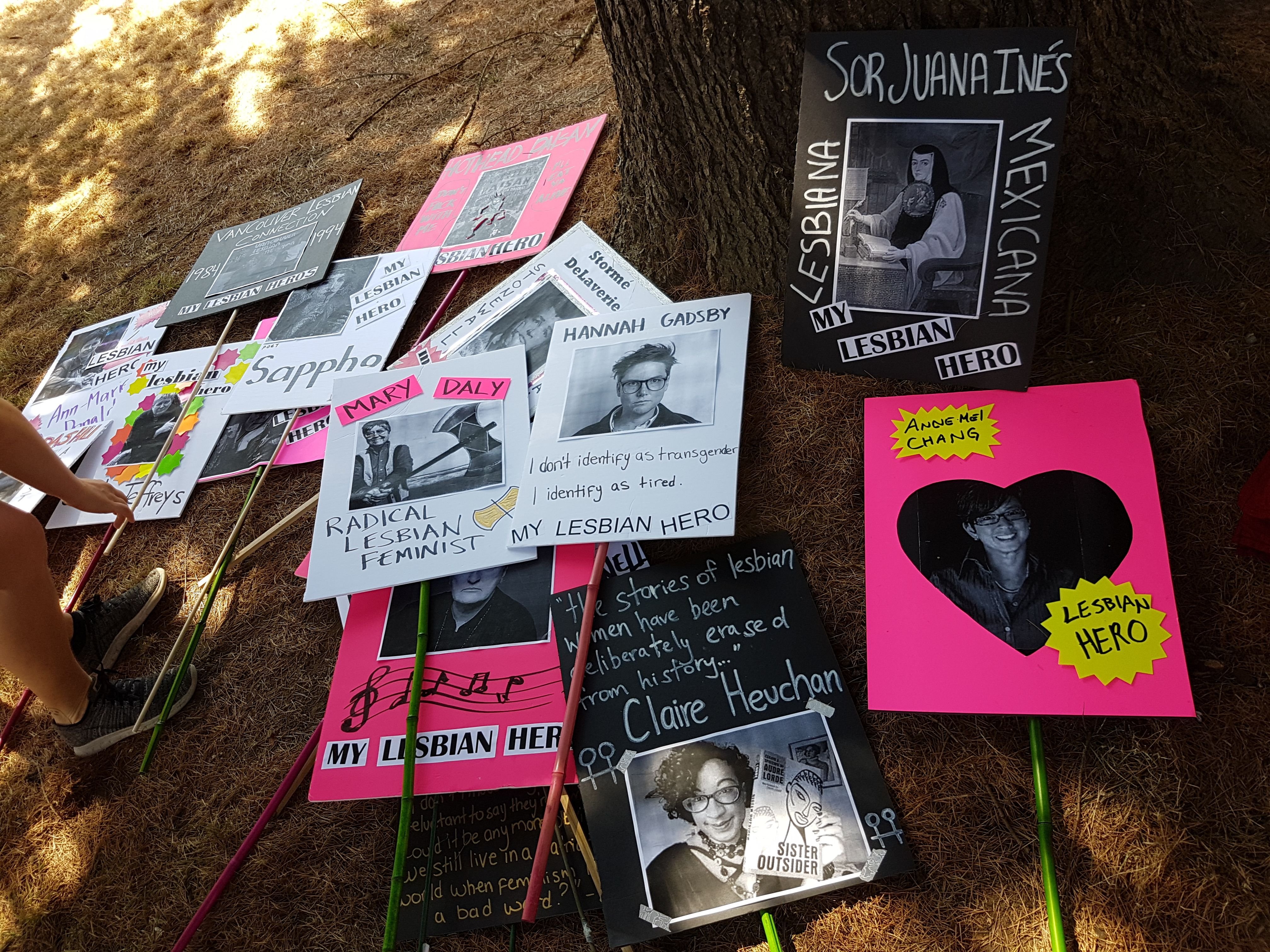 Vancouver Lesbian Collective feminist legal campaign campaign photo, 4 of 8