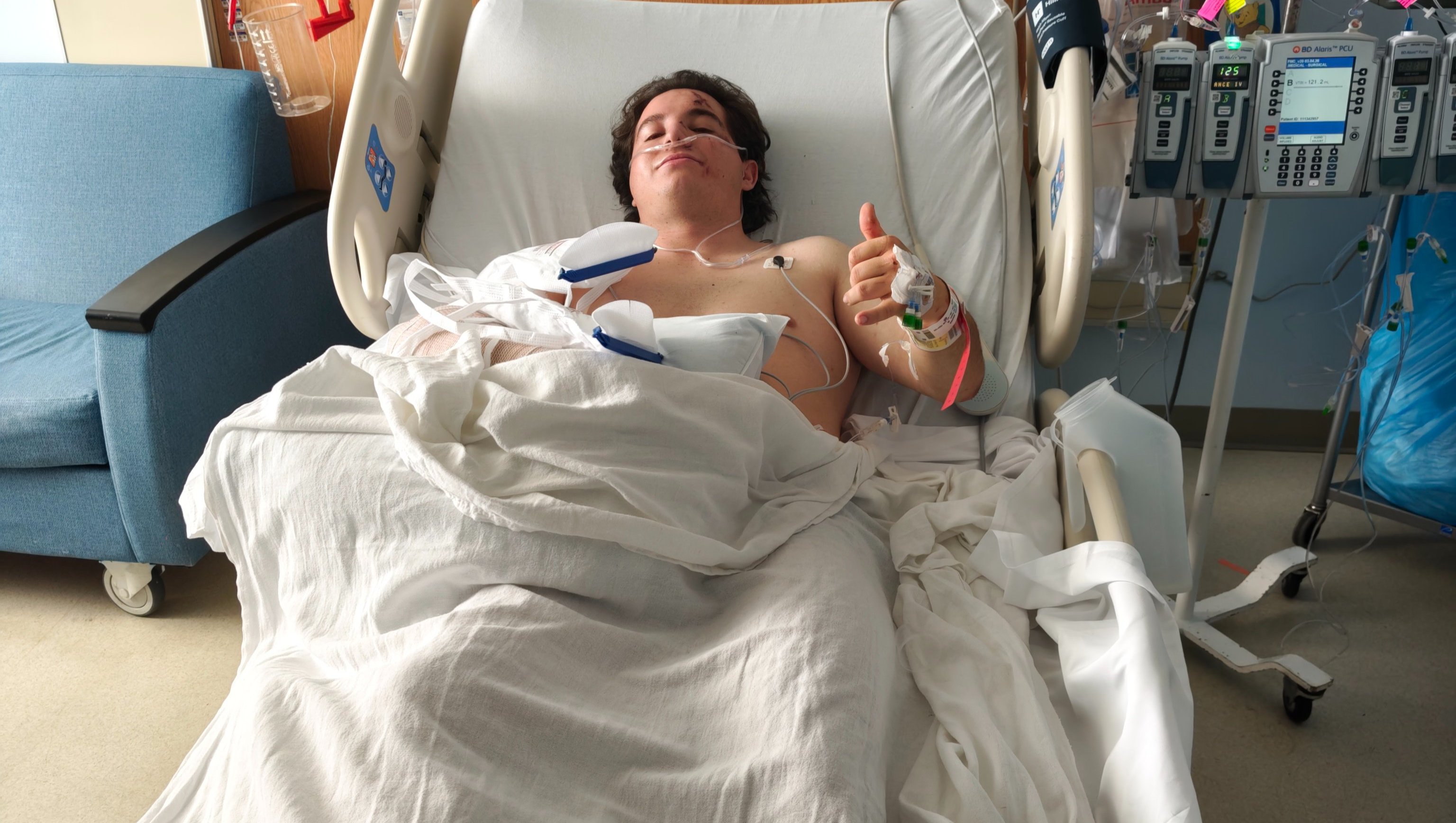 Help My Brother Recover from Accident photo