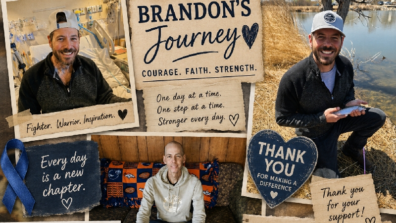 Supporting Brandon with his stage 4 oral cancer photo