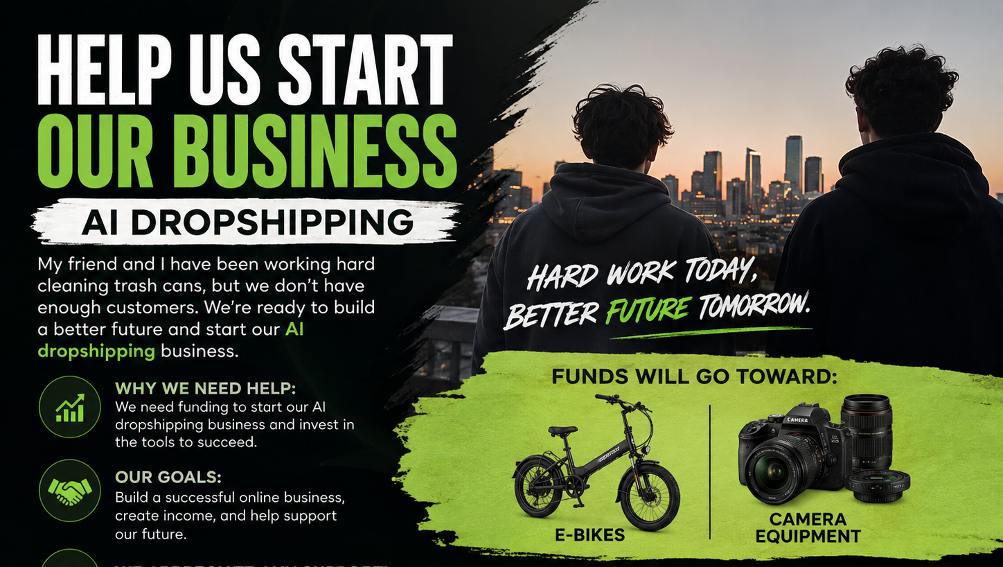 Help Us Start Our AI Dropshipping Business photo