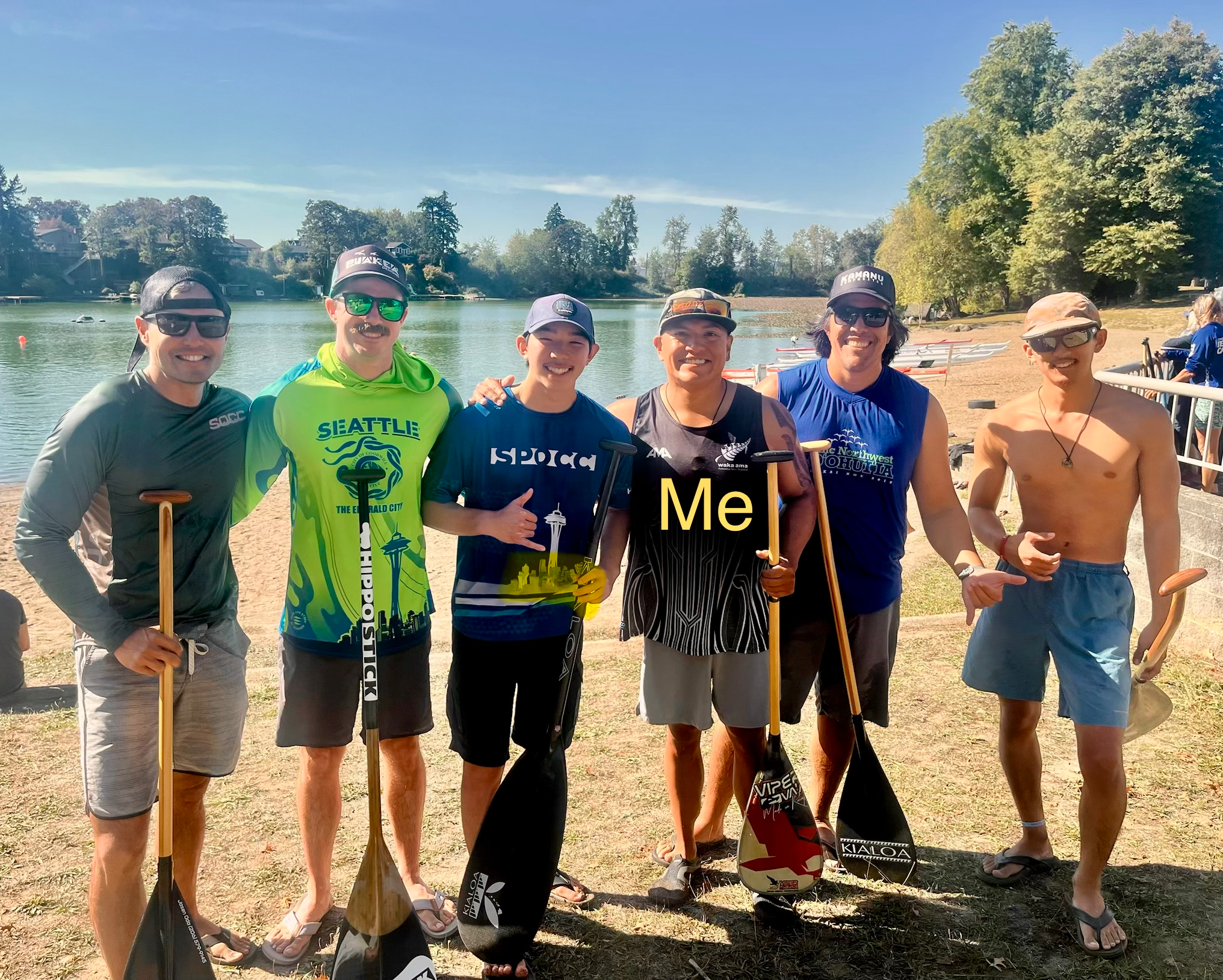 Support Indigenous paddler Adam Becenti @ 2026 World Sprints campaign photo, 2 of 4
