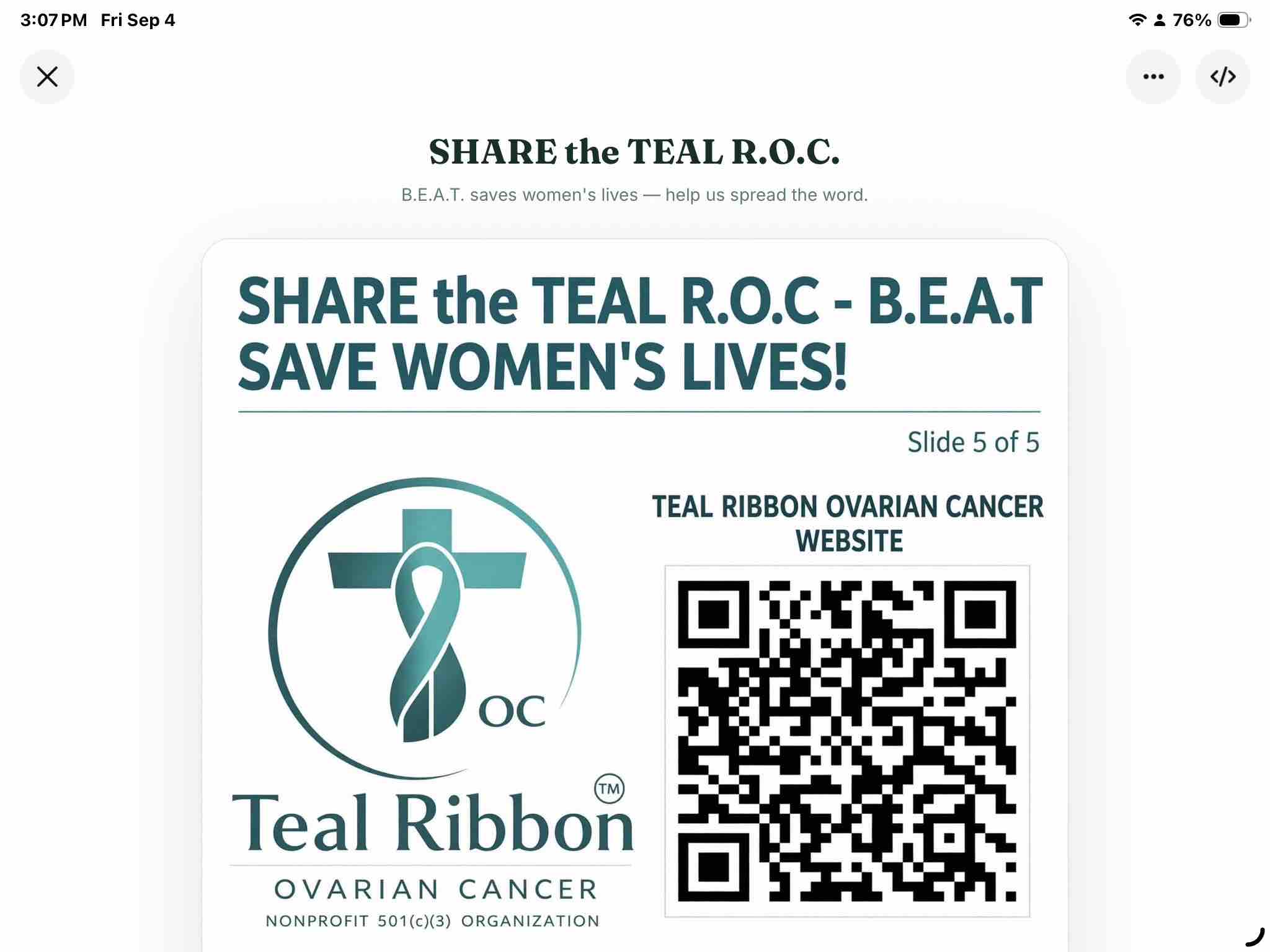 HELP Support TealAware-ShatterdGlass.pro campaign photo, 10 of 13