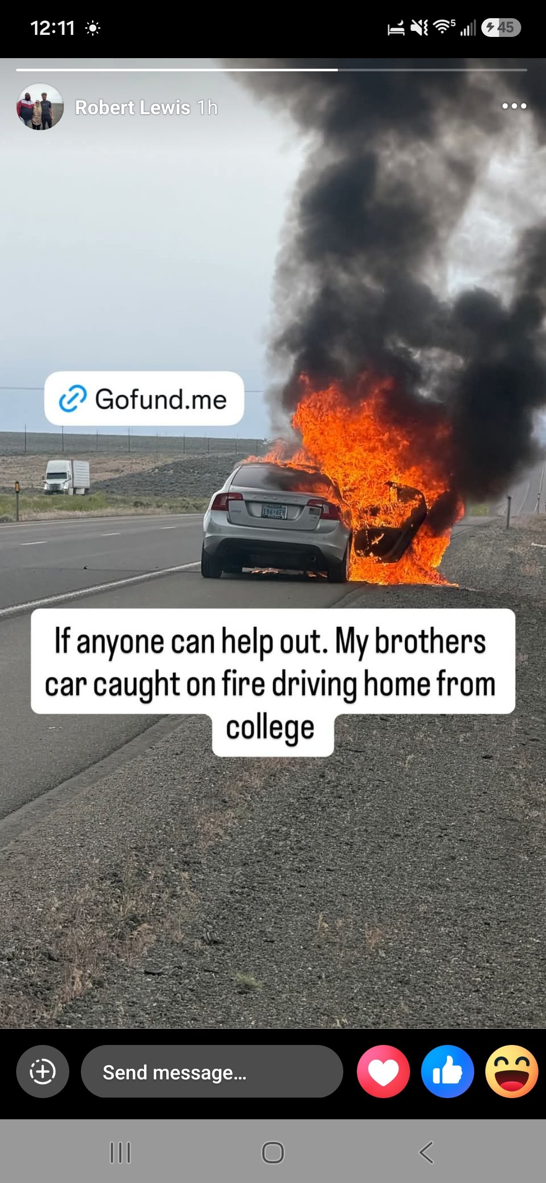Help My Son Recover After Car Fire campaign photo, 2 of 4