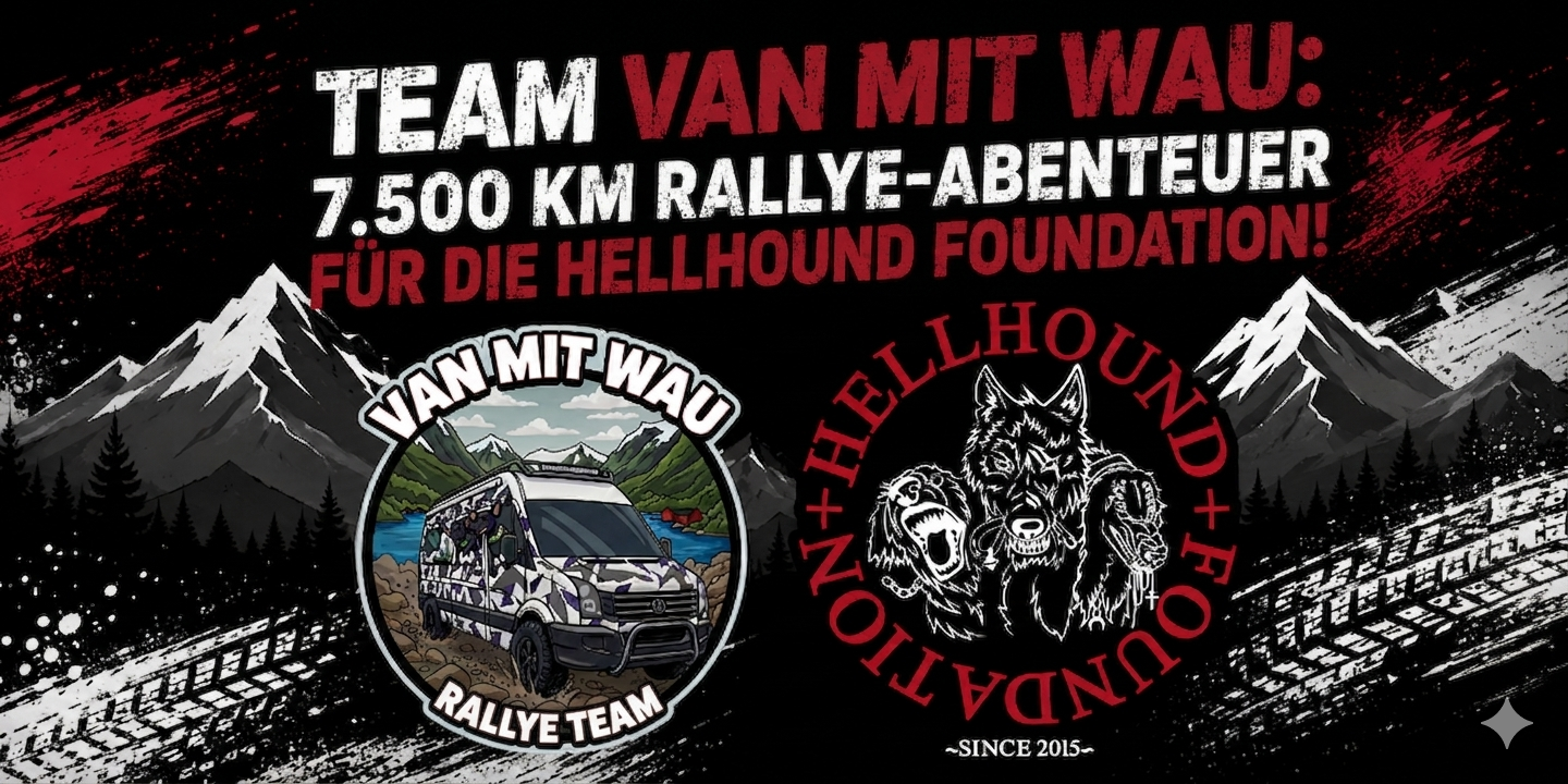 Van mit Wau: 7.500 km Abenteuer für die Hellhound Foundation campaign photo, 6 of 7