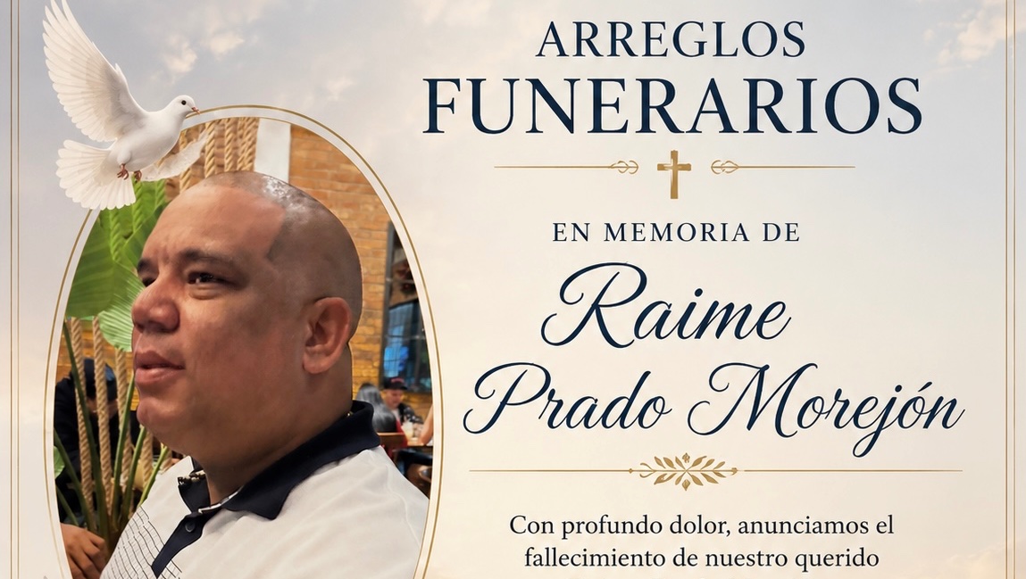 Ayúdanos a Darle una Despedida Digna a Raime Prado Morejón photo