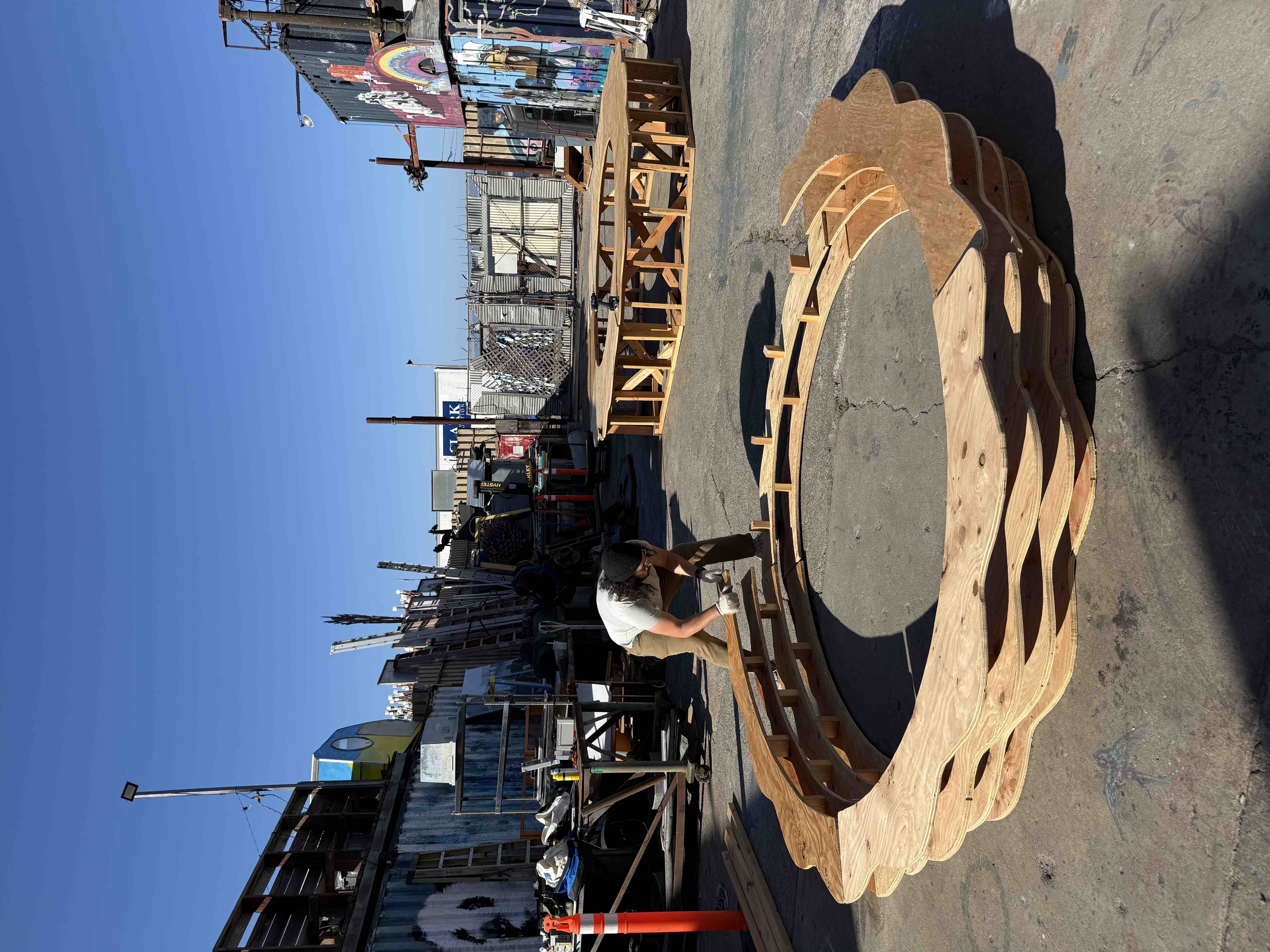 Sunny Side Up: A Sunset on the Playa, Burning Man Art 2026 campaign photo, 8 of 13