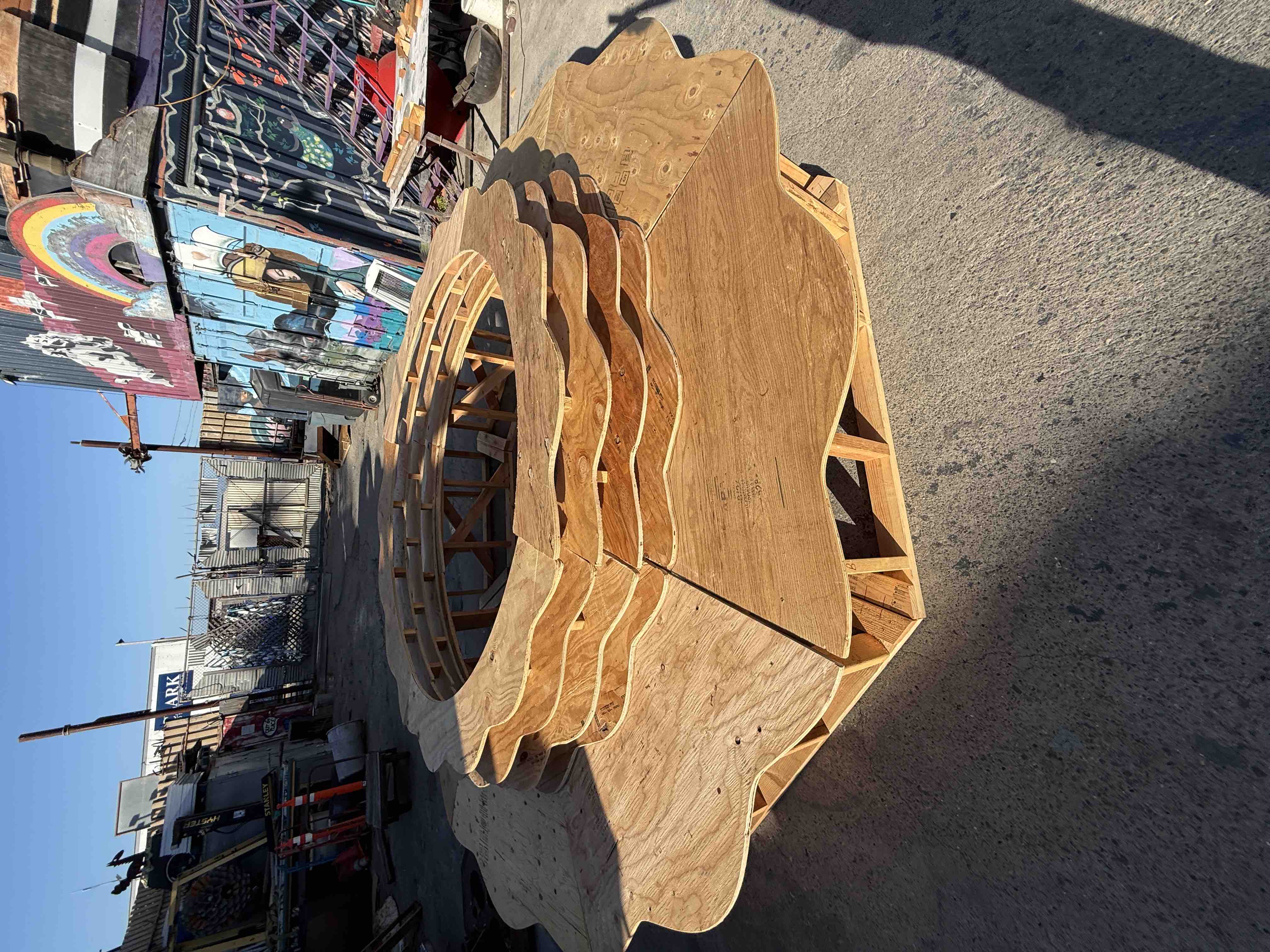 Sunny Side Up: A Sunset on the Playa, Burning Man Art 2026 campaign photo, 10 of 13