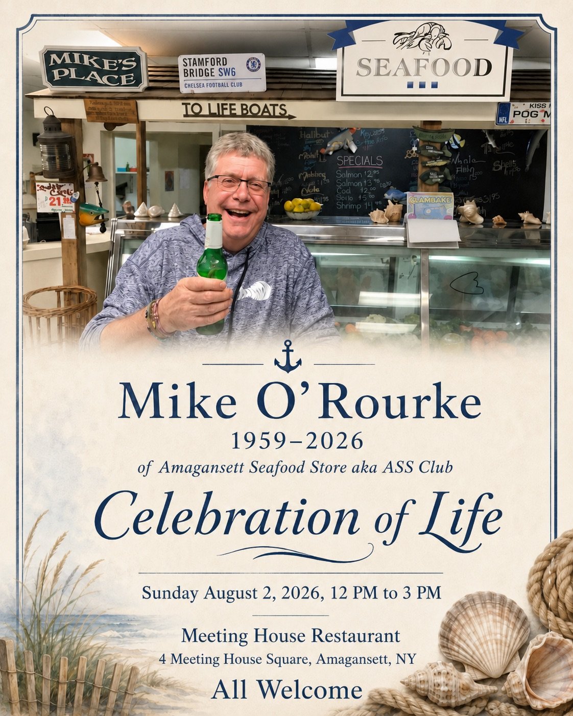 Celebrate Michael O’Rourke’s amazing life campaign photo, 2 of 3