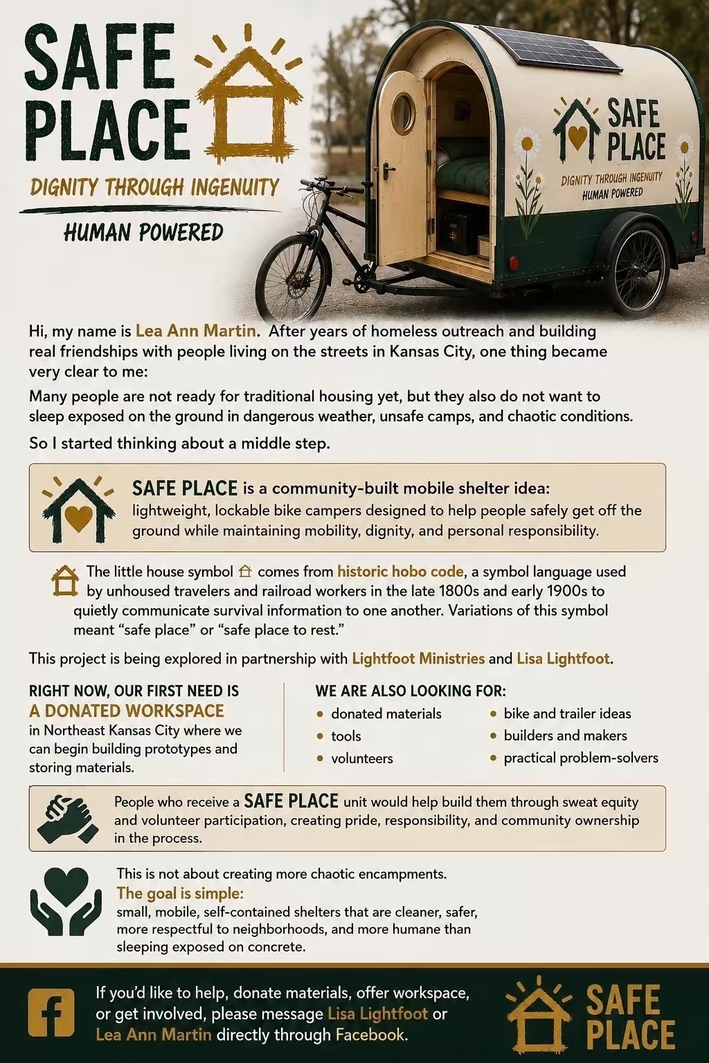 Safe Place- Building Mobile Shelters For Homeless People campaign photo, 4 of 8