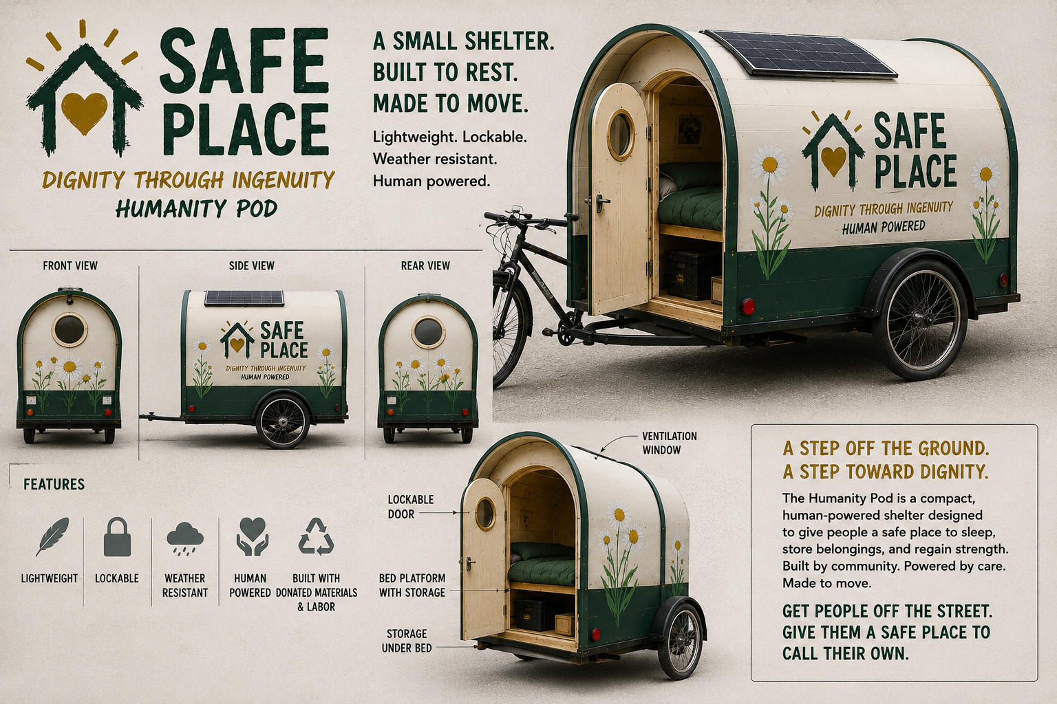 Safe Place- Building Mobile Shelters For Homeless People campaign photo, 6 of 8