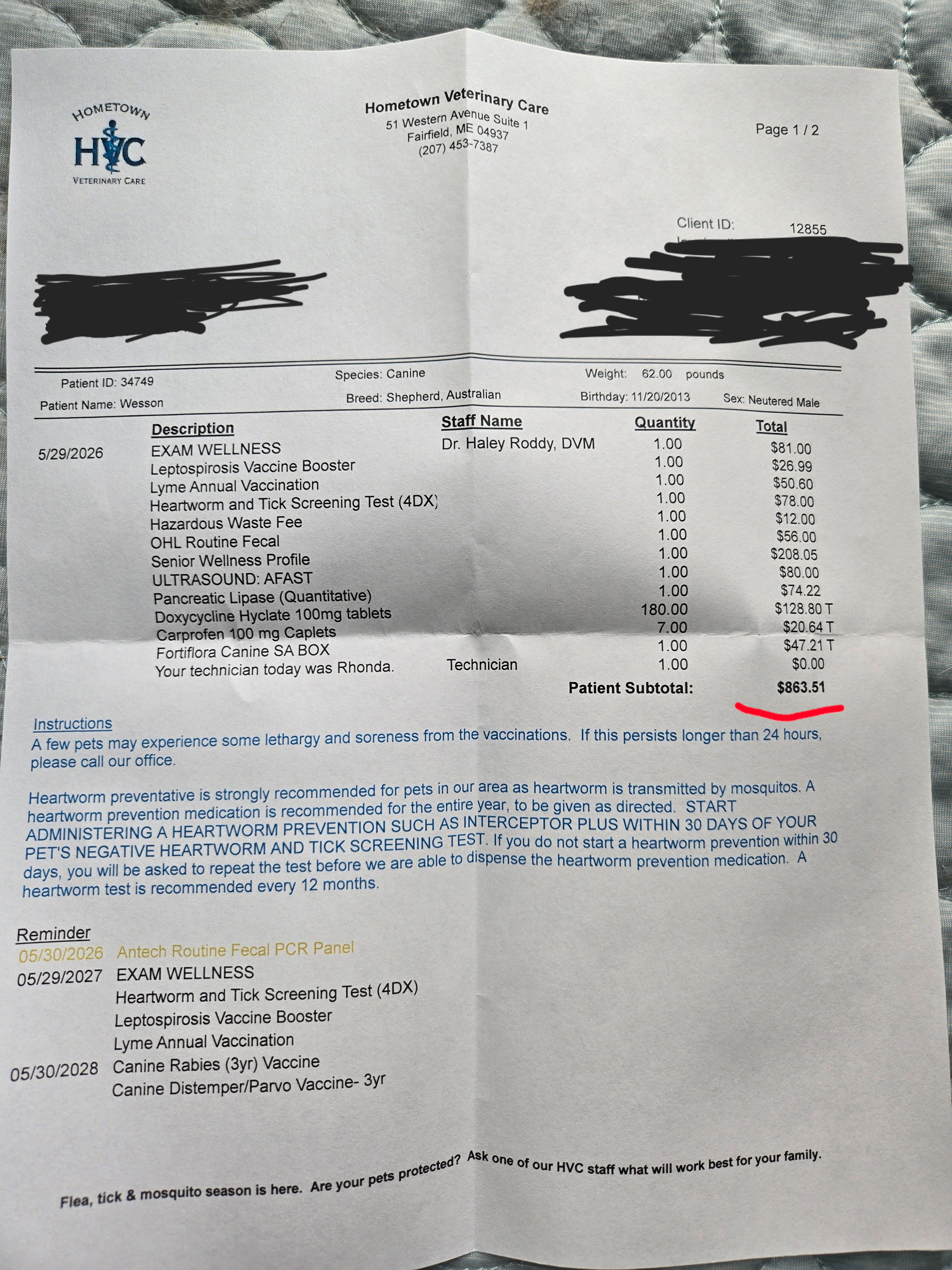 Help Wesson Get Urgent Oncological Diagnosis campaign photo, 4 of 6