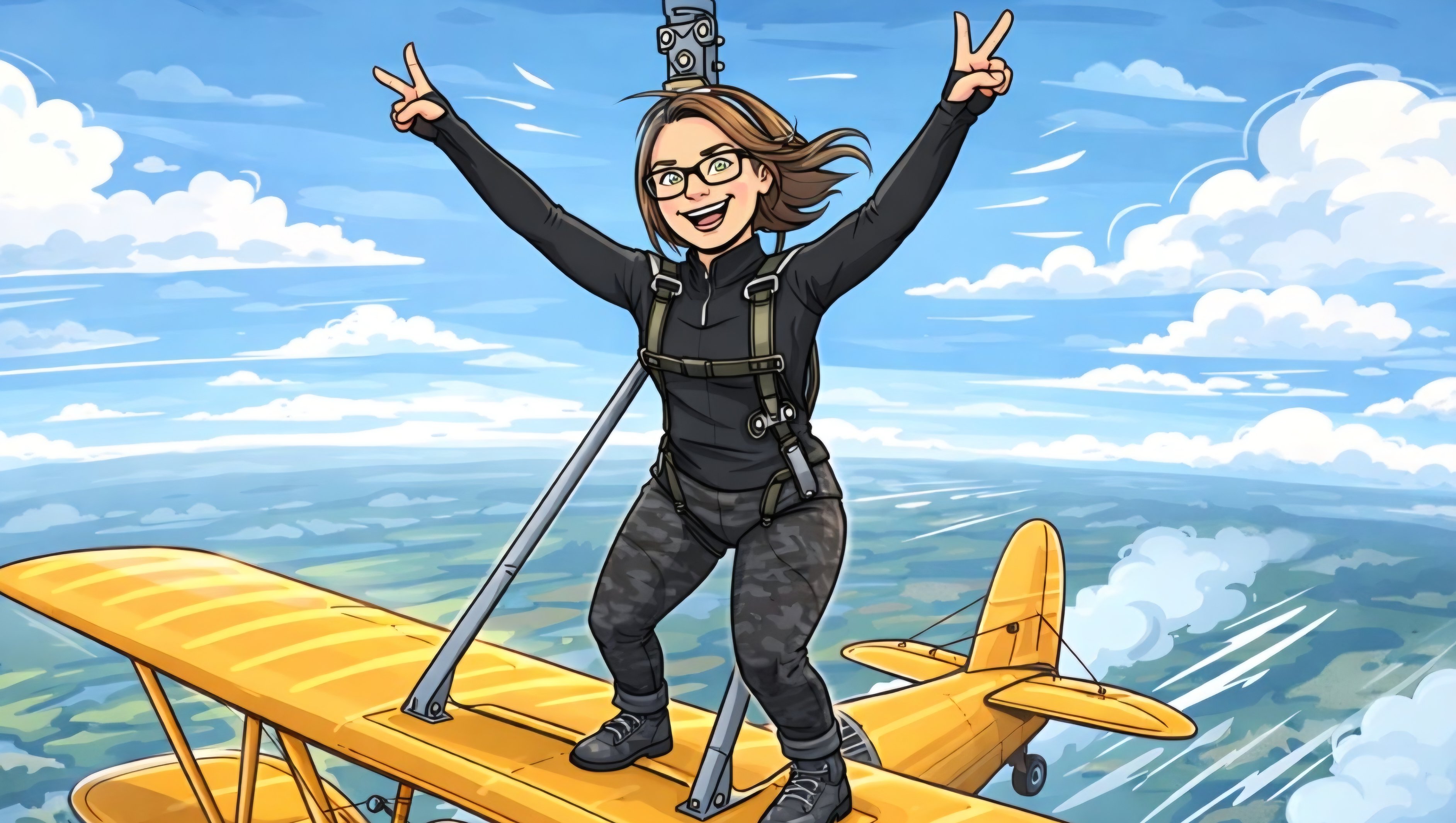 Stevie Stones Charity Wing Walk