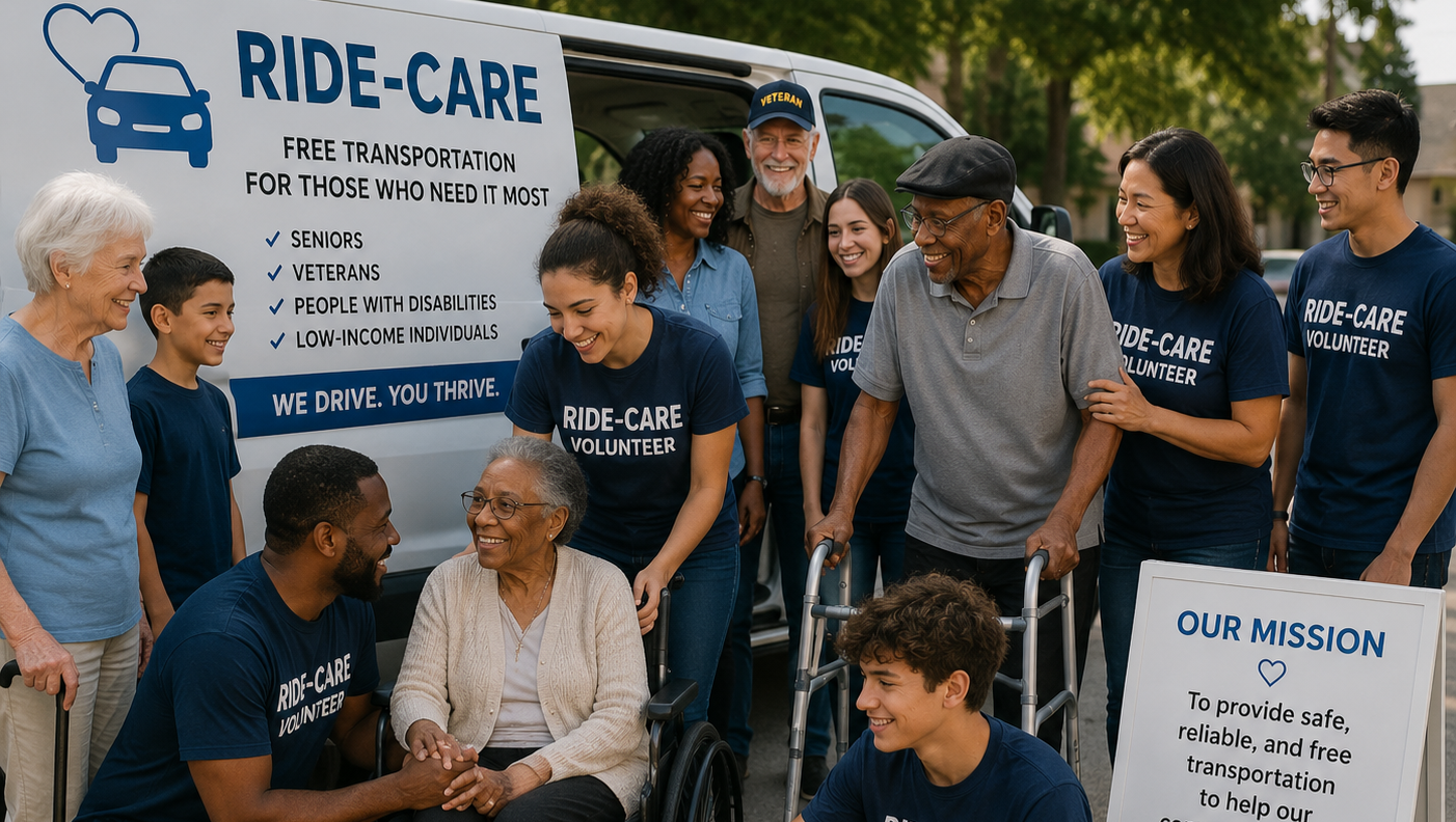 Help Launch Ride-Care: Free Rides for Neighbors photo