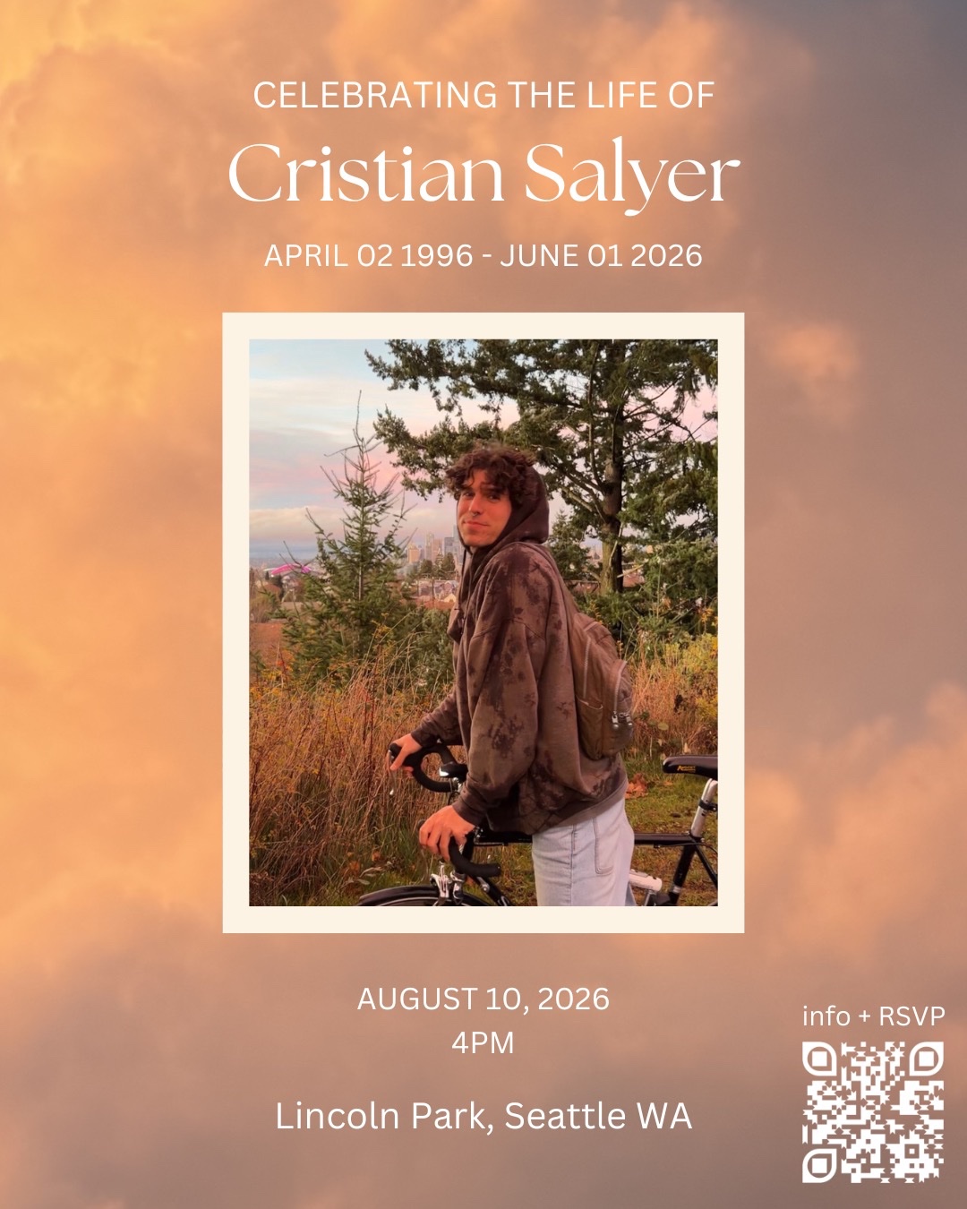 Cristian's Memorial Fund and Support for Loved Ones campaign photo, 2 of 4