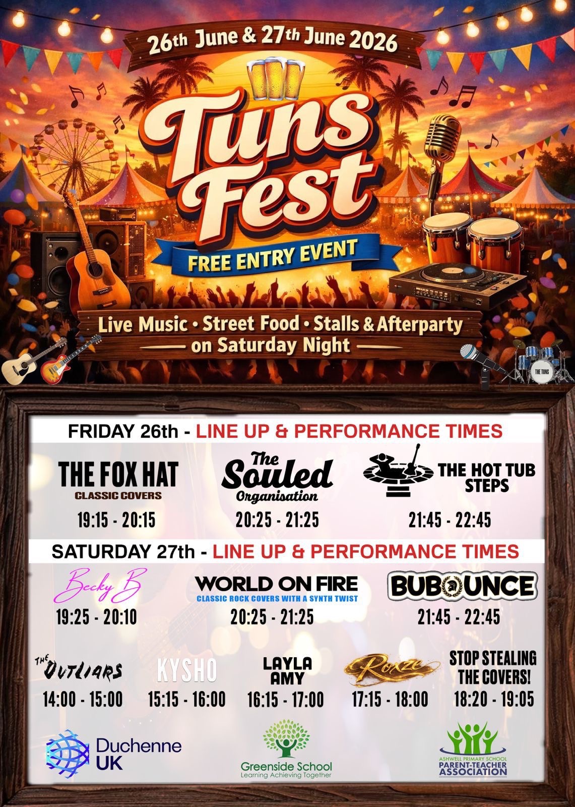 Tuns Fest 2026 supporting 3 local charities campaign photo, 2 of 5