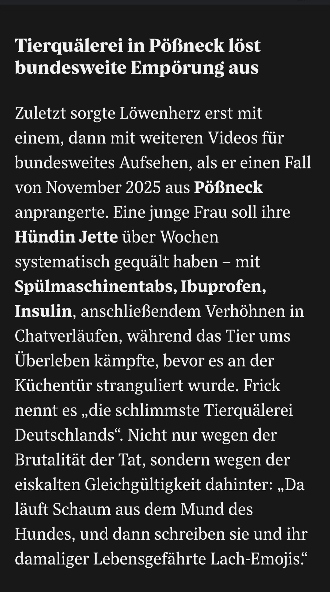 Technik für die Aufdeckung von Tierquälerei campaign photo, 5 of 12