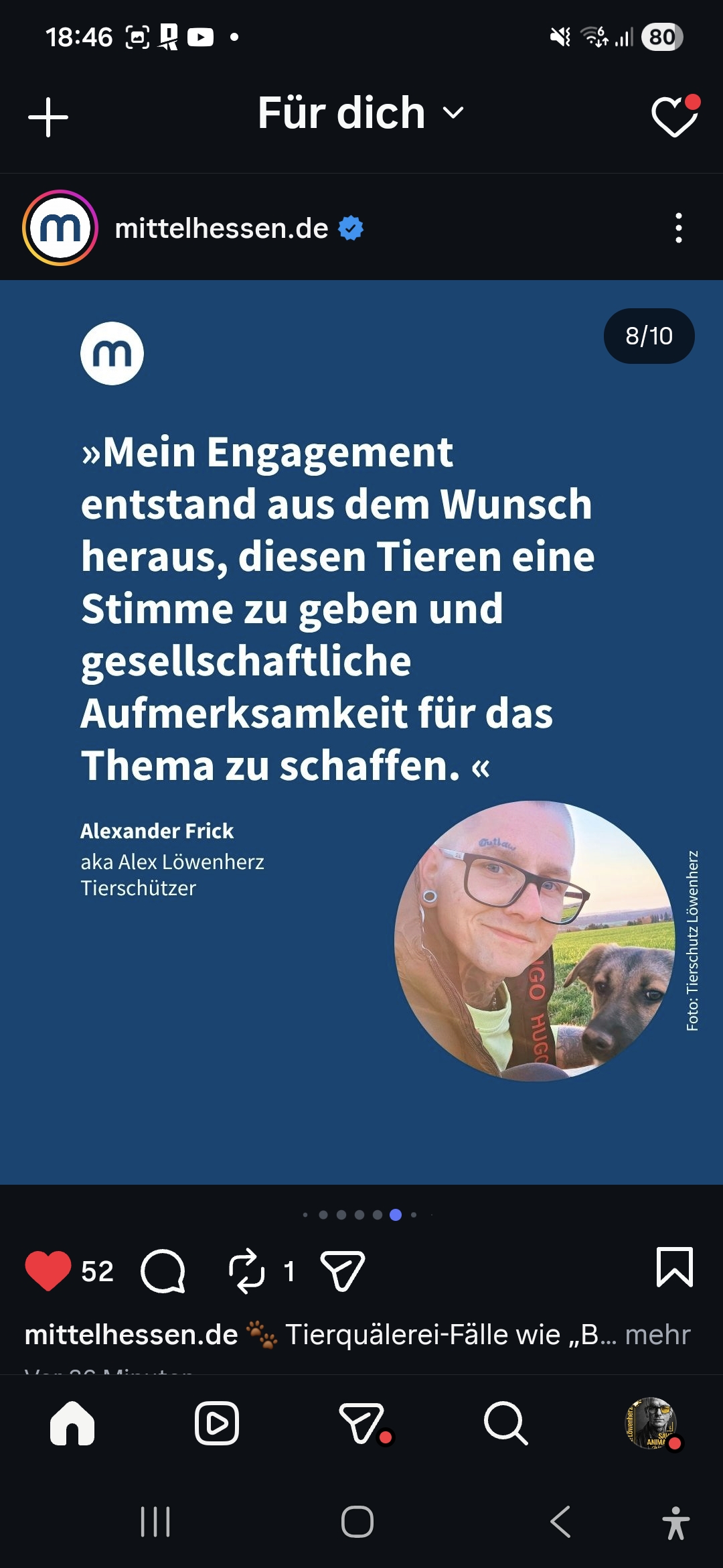 Technik für die Aufdeckung von Tierquälerei campaign photo, 8 of 12
