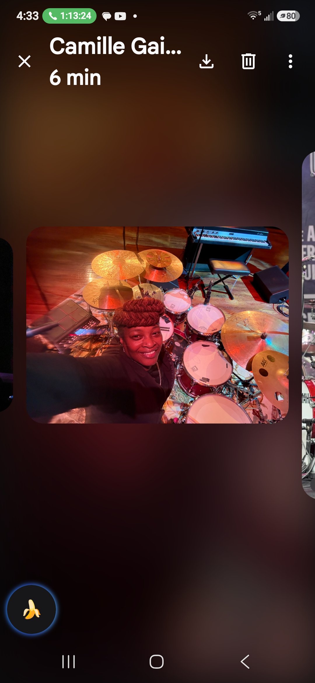 Help Camille Get Back to Drumming campaign photo, 5 of 7