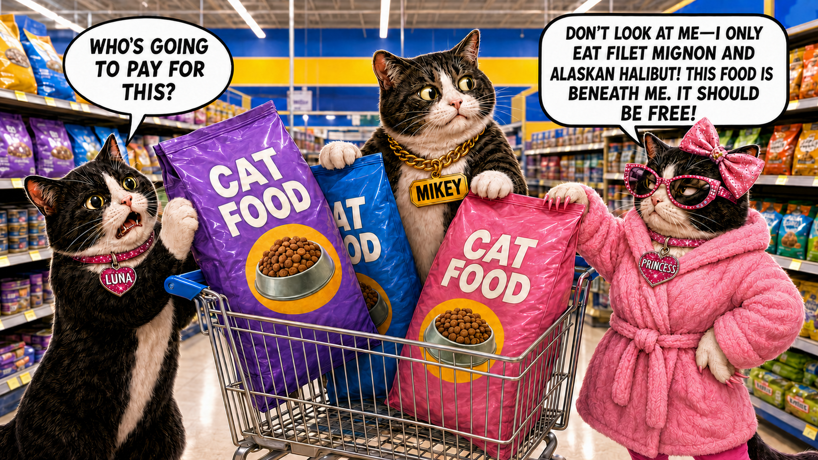 Support Luna, Mikey & Princess: Food, Litter & Supplies campaign photo, 4 of 6