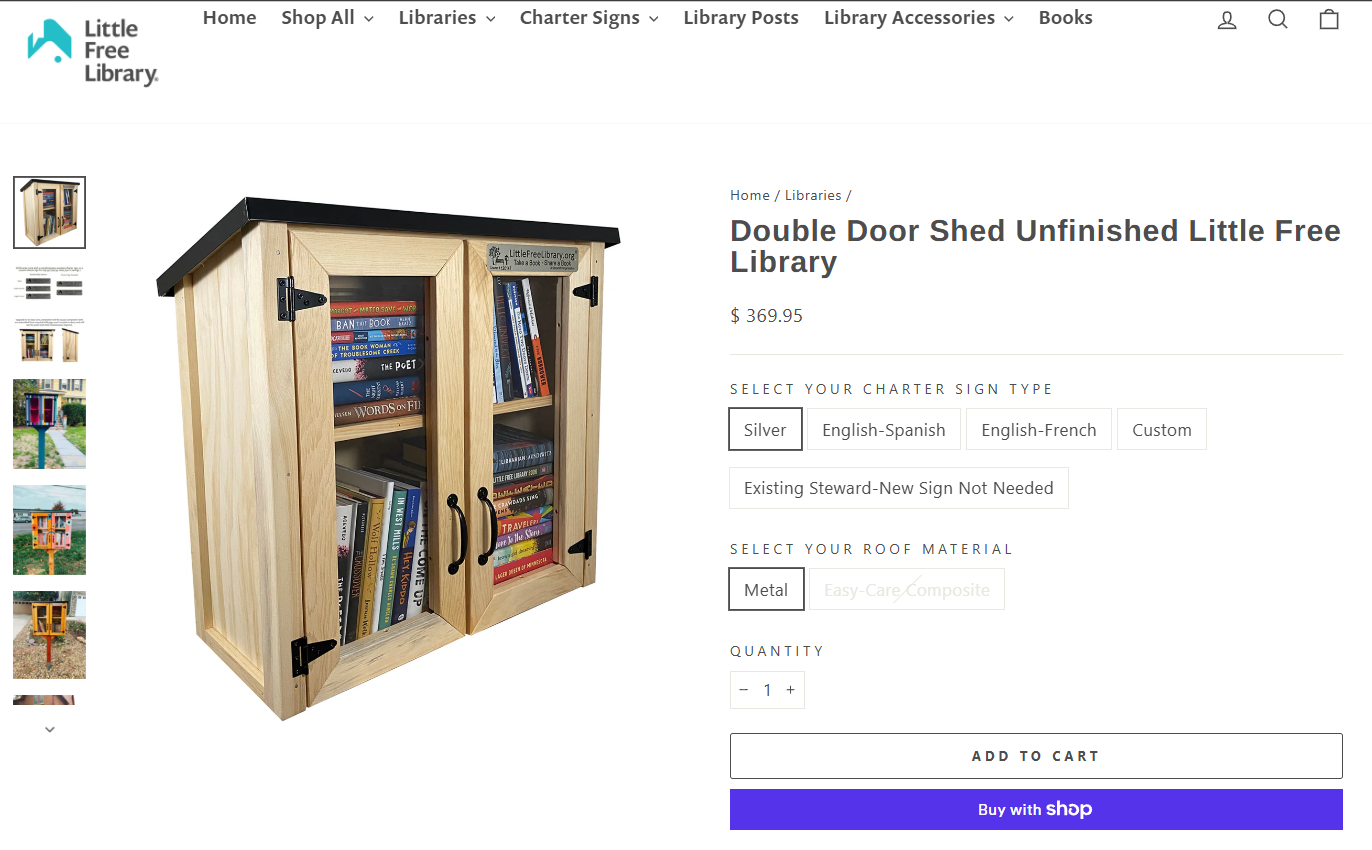 Help Build a Little Free Library in Lowell campaign photo, 2 of 5
