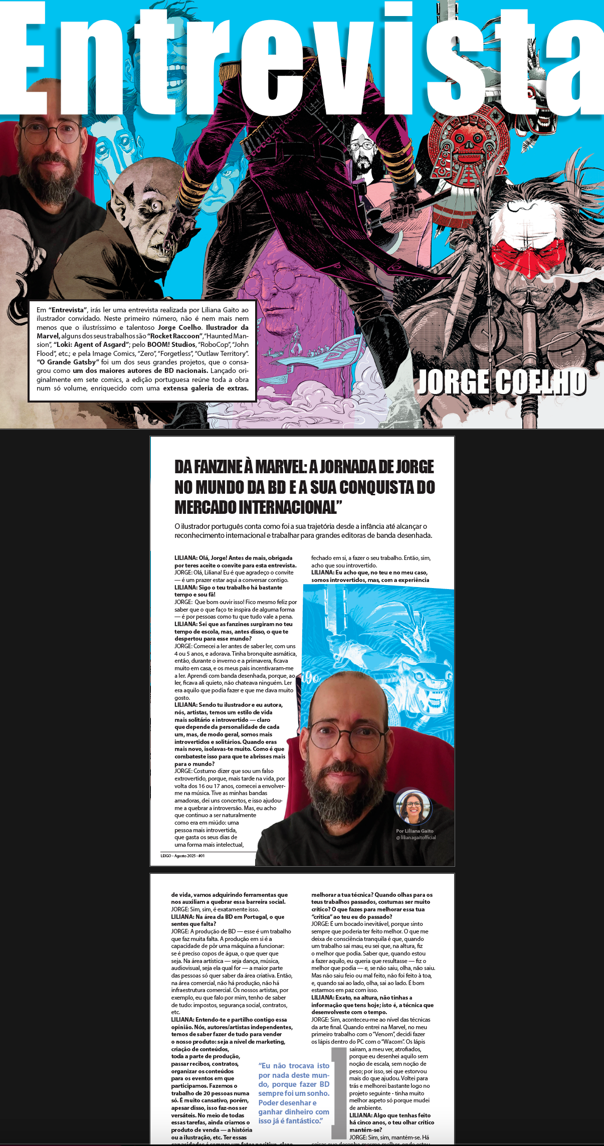 LeiGo: revista digital campaign photo, 2 of 7