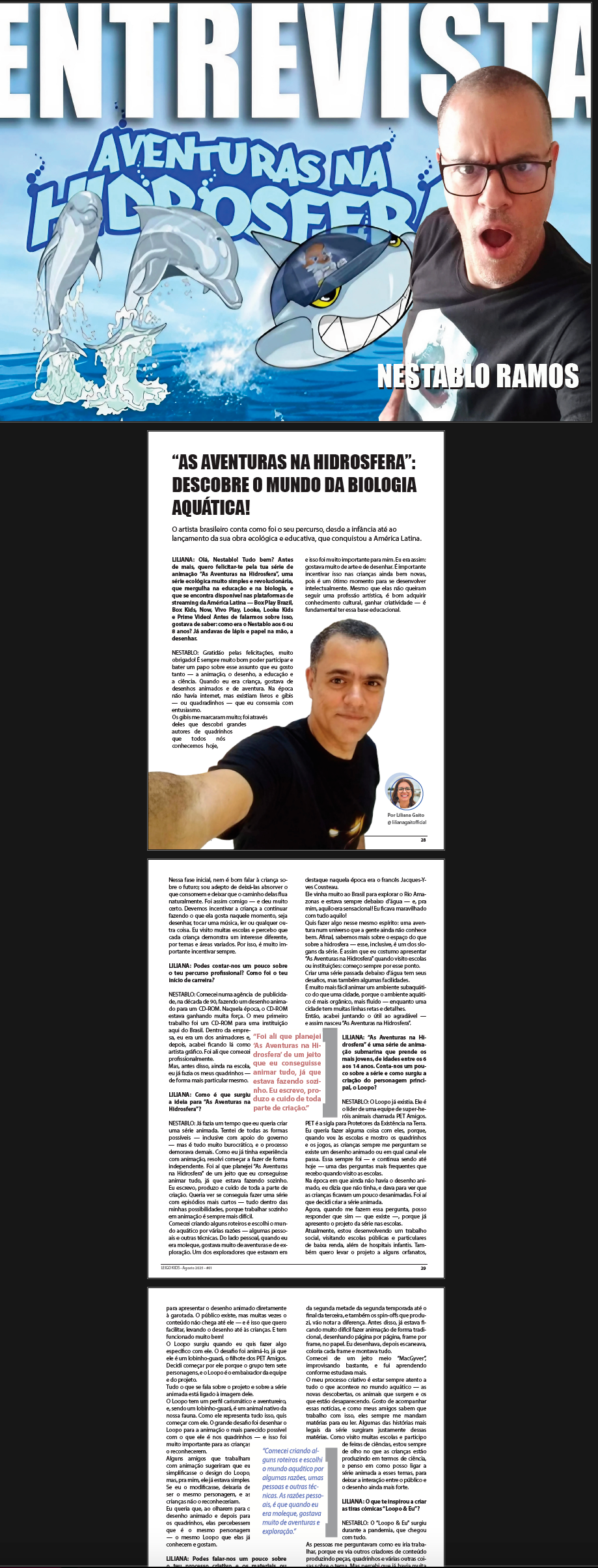 LeiGo: revista digital campaign photo, 4 of 7