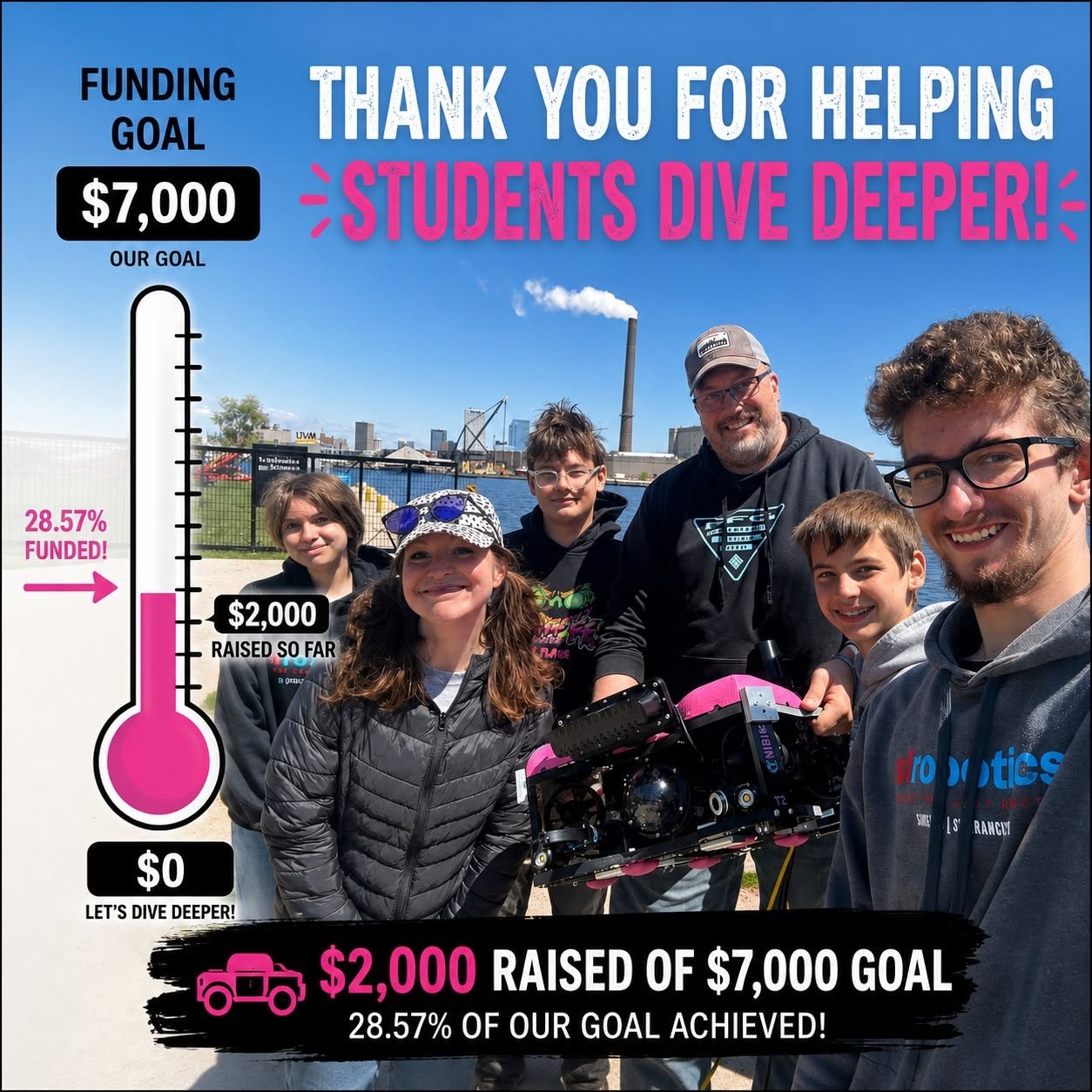 Help PINKrov Students Explore Underwater campaign photo, 6 of 7